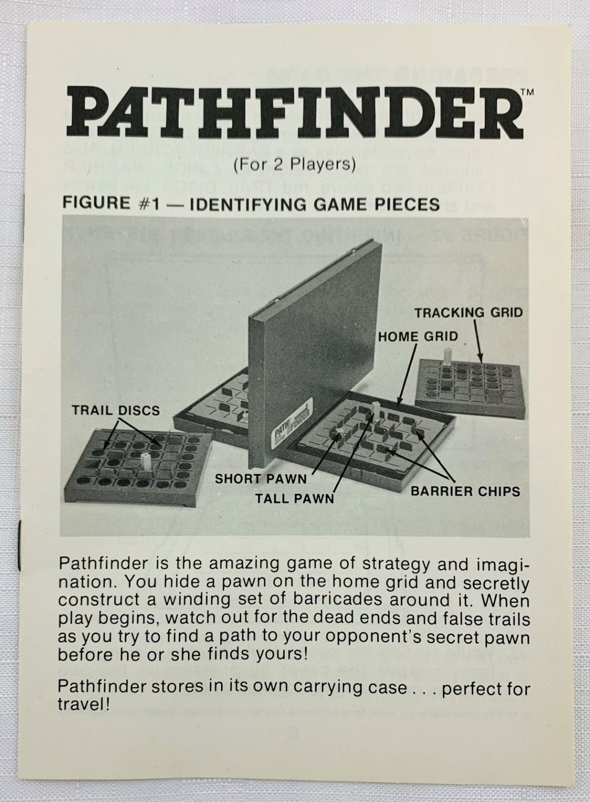 1974 Pathfinder Game by Milton Bradley Complete in Great Condition FREE SHIPPING