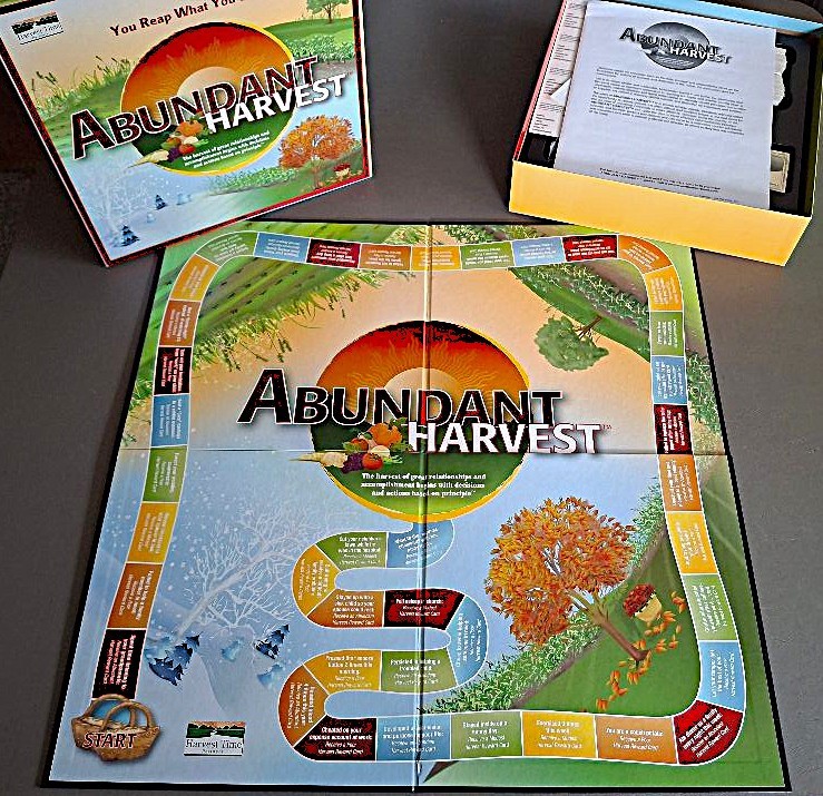 ABUNDANT HARVEST BOARD GAME, All parts brand new, factory-sealed FREE SHIPPING!