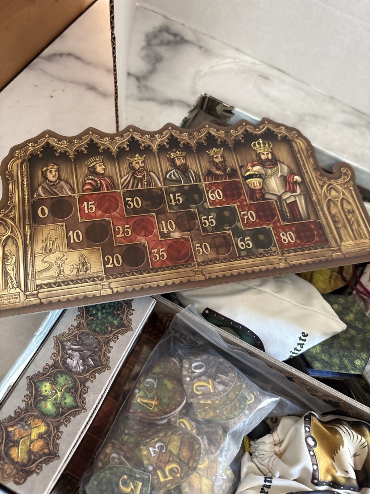 Barony Strategy Board Game By Matagot Games Designed by Marc Andre