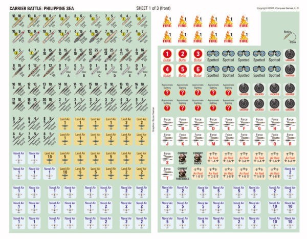 Compass Games Carrier Battle: Philippine Sea CPA 1154