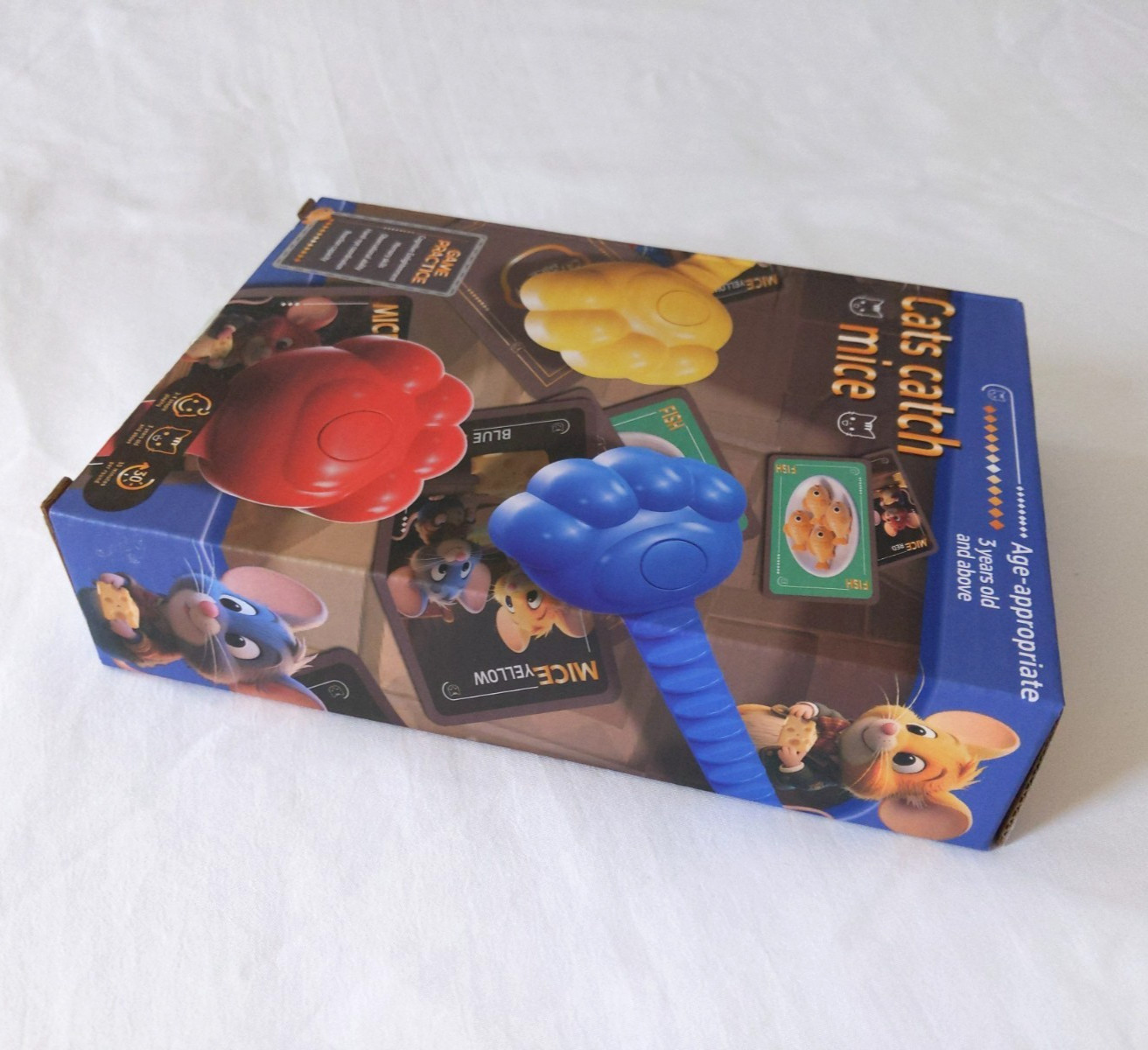 Cats Catch Mice Board Games 2025 Fun Family Kids Game Indoor Travel Camping 3+