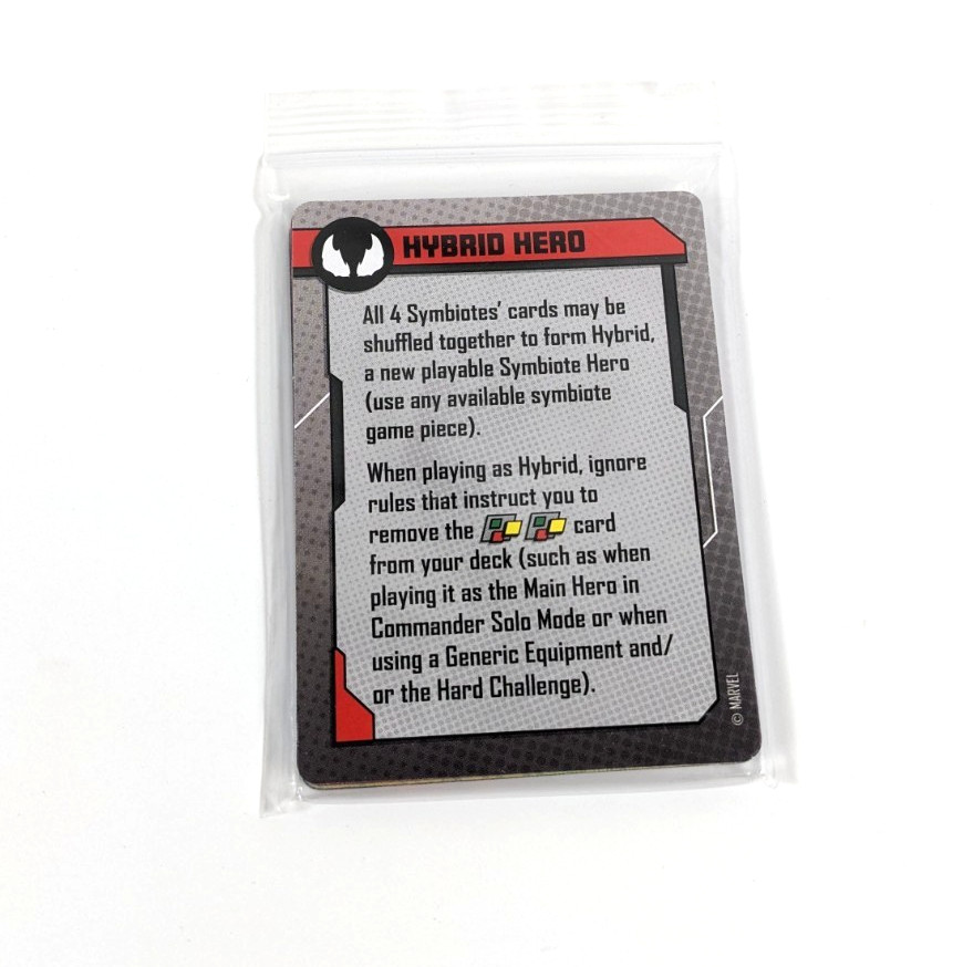 MARVEL UNITED Board Game SYMBIOTE COMPANIONS Promo Deck SDCC 2024 Exclusive NEW