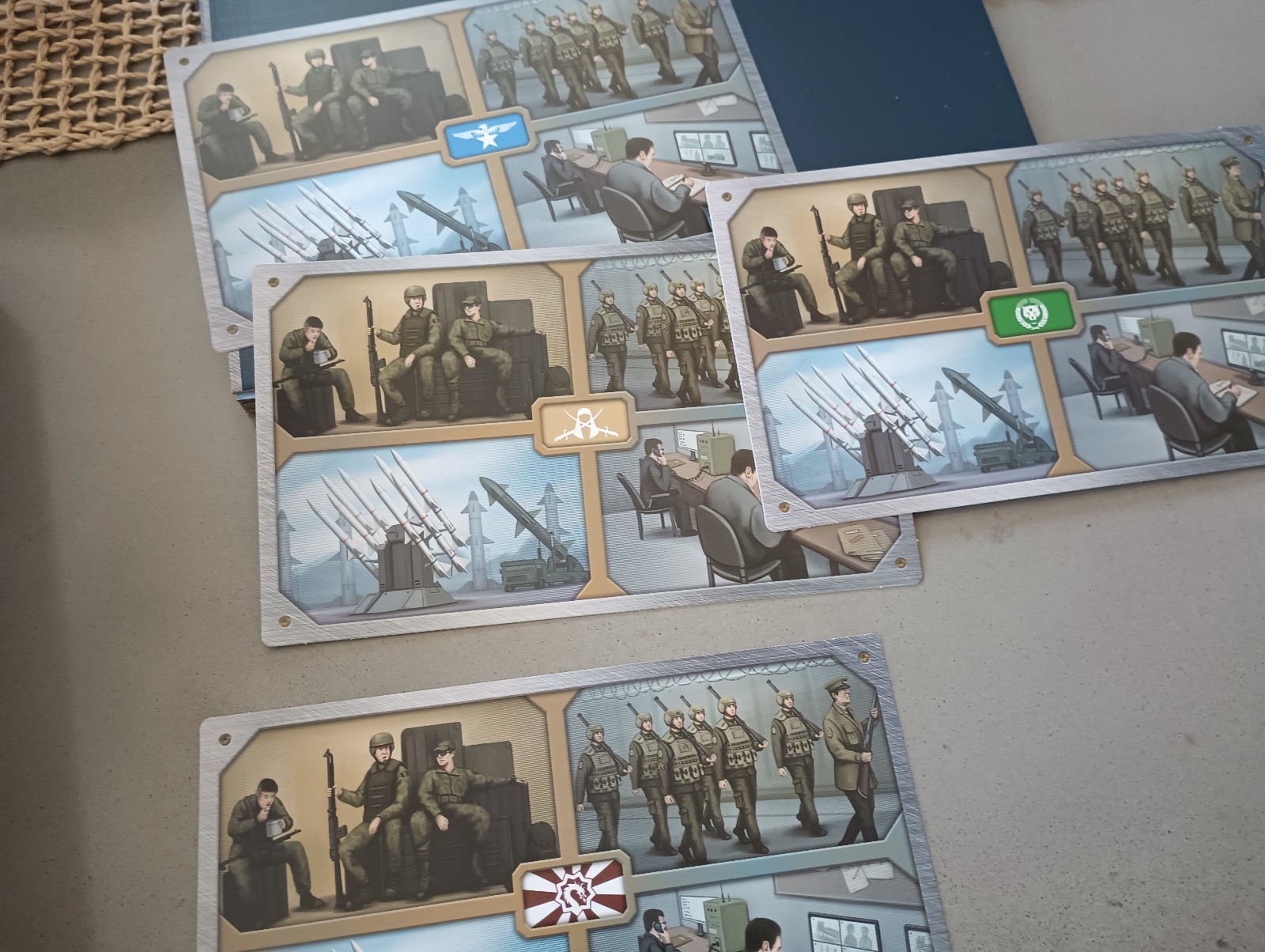Quartermaster General: The Cold War + Bonus Defcon War Games – Used