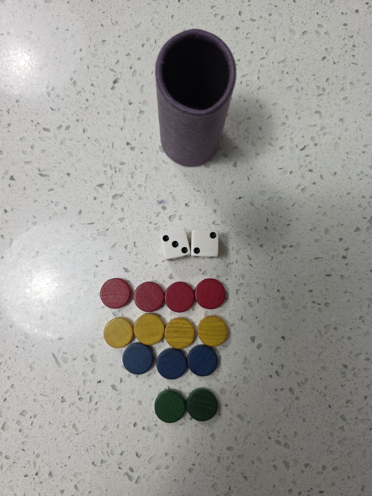 Milton Bradley Parcheesi Board Game 2-4 Players missing 3 pawns (4037)