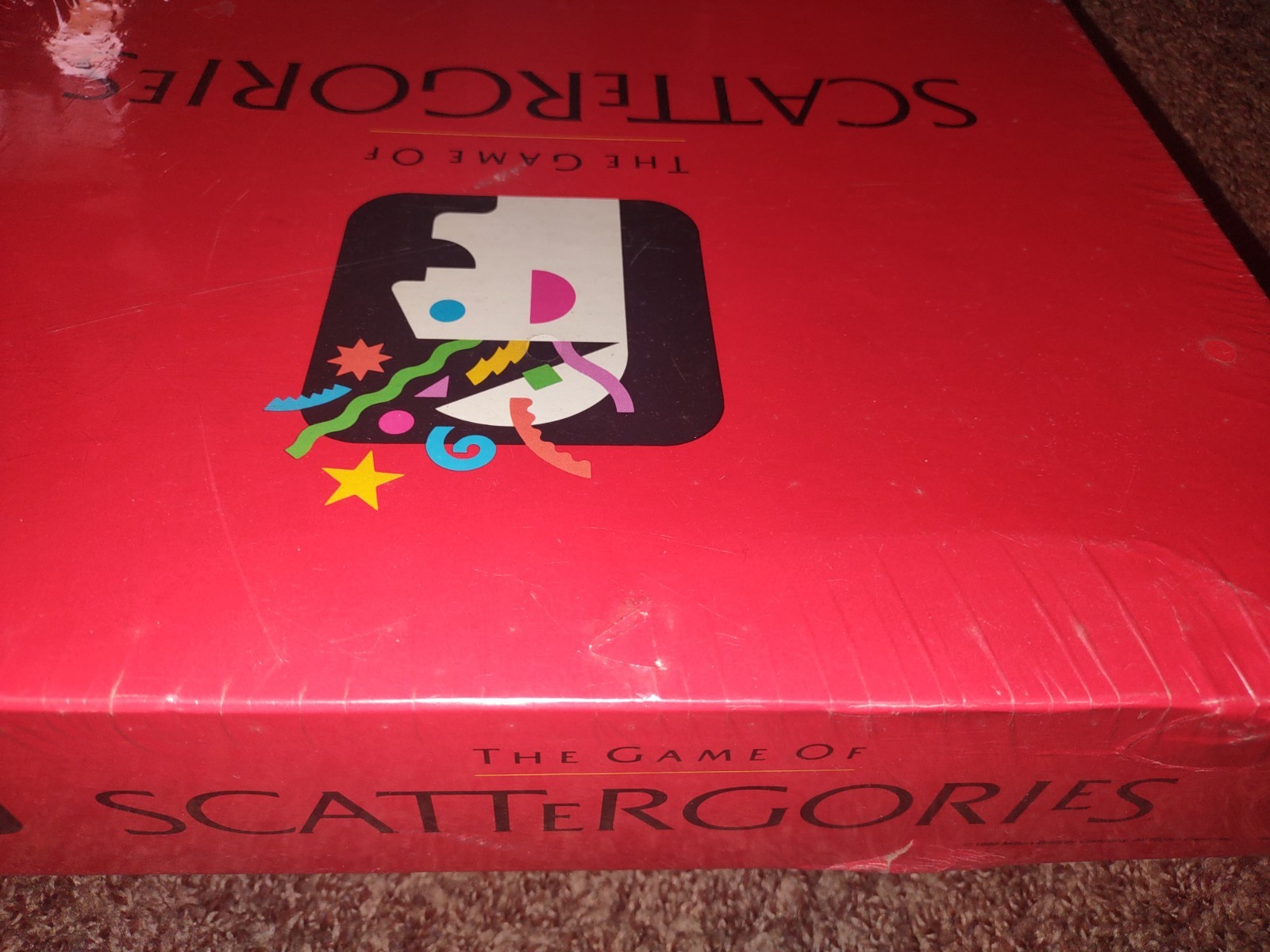 Vintage 1988 The Game of Scattergories Board Game Hasbro 1988 Sealed Nos