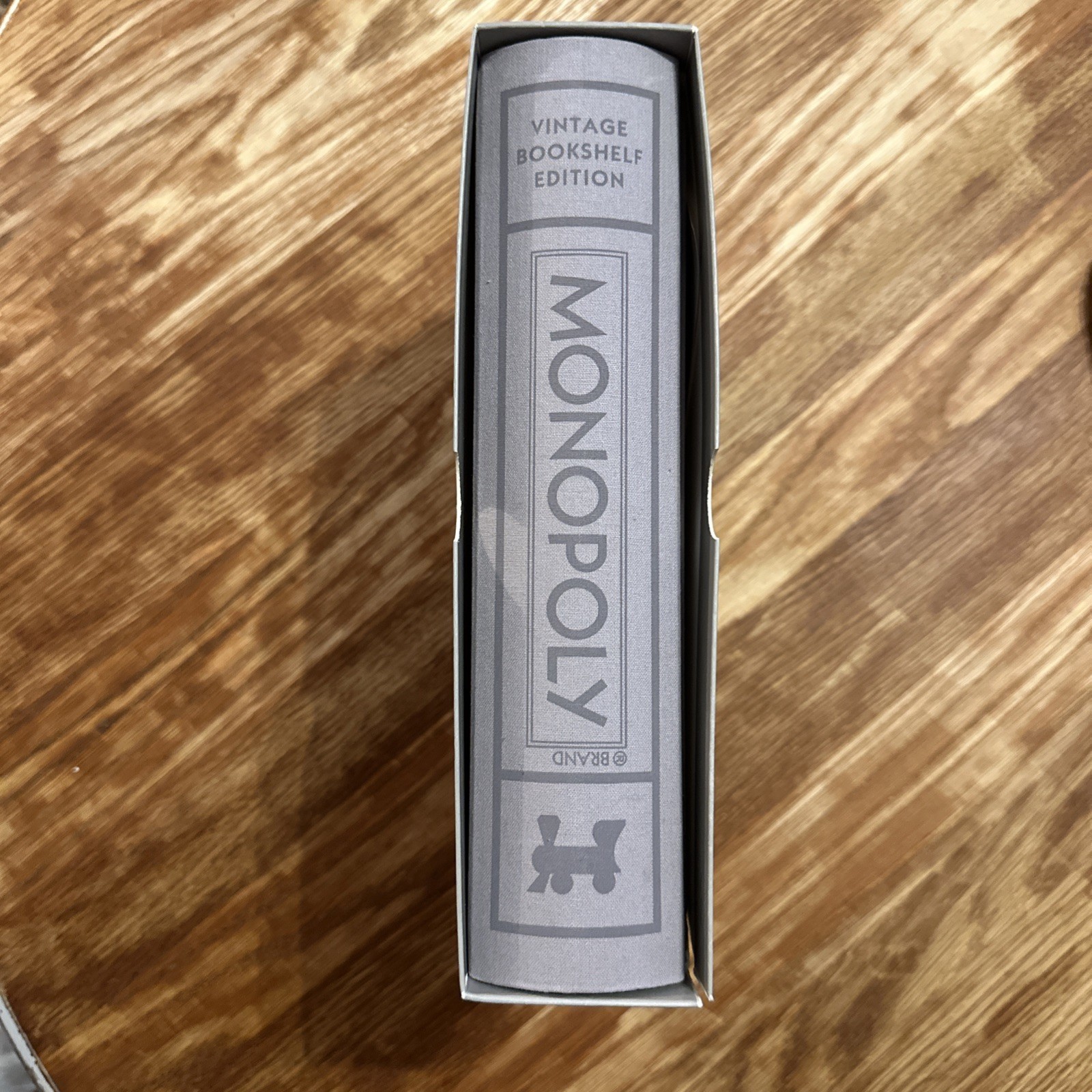 WS Game Company Monopoly Vintage Bookshelf Edition | Classic Monopoly Board Game