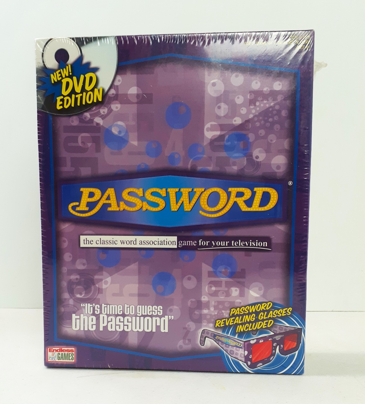 Password DVD Edition Board Game 2006 Endless Games Word Association NEW SEALED