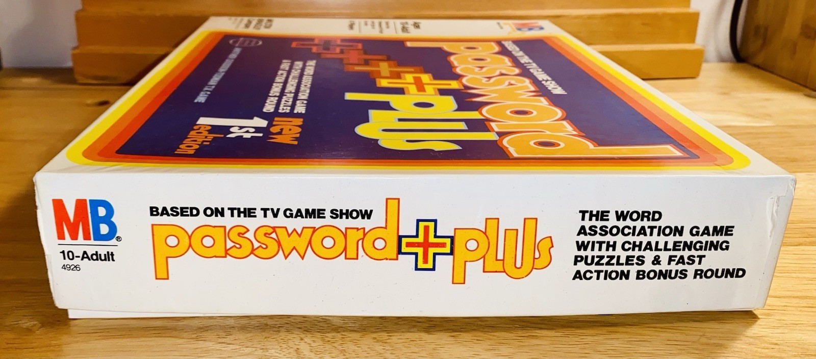 Vintage Password Plus 1st Edition TV Game Milton Bradley 1978 Complete