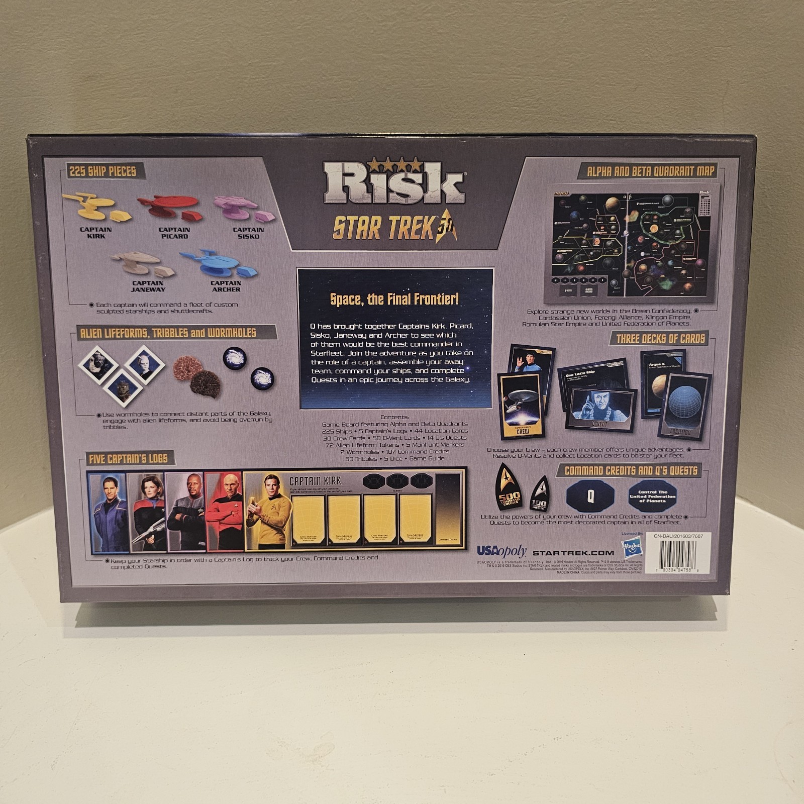 Star Trek 50th Anniversary Edition Risk Board Game New
