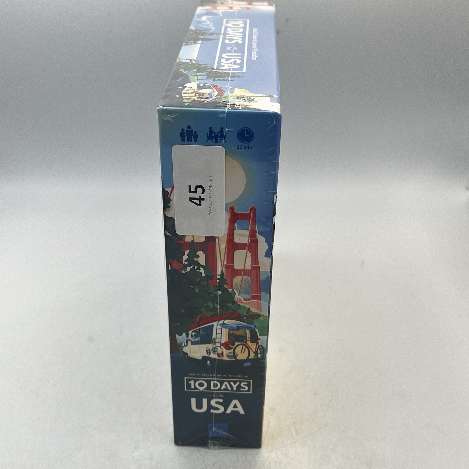 10 DAYS IN THE USA – NEW UNOPENED Board Game 2024 Alan Moon 8+ 2-4 Players