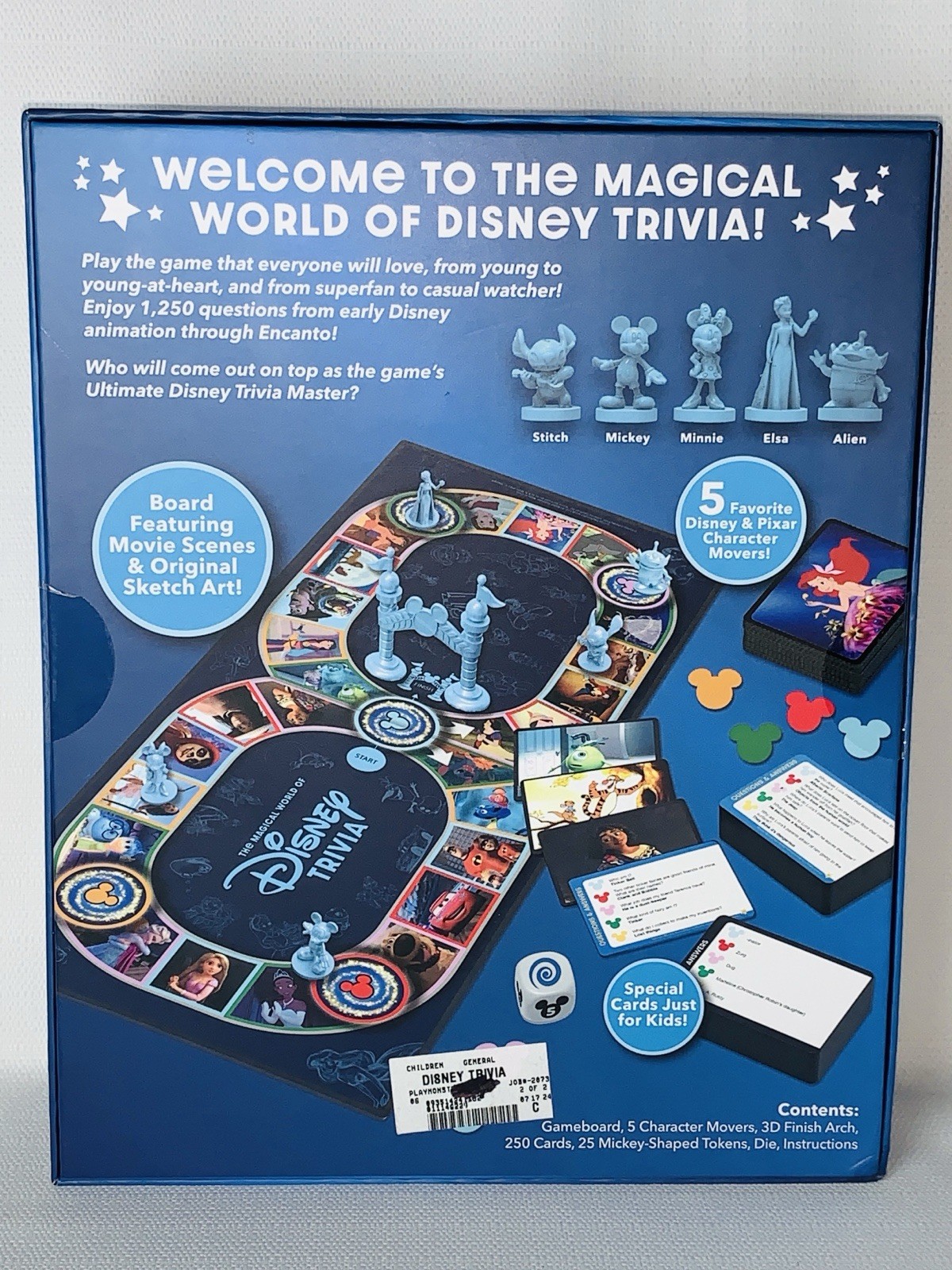 DISNEY The Magical World of Disney Trivia Family Fun Game 2024 PlayMonster NIB