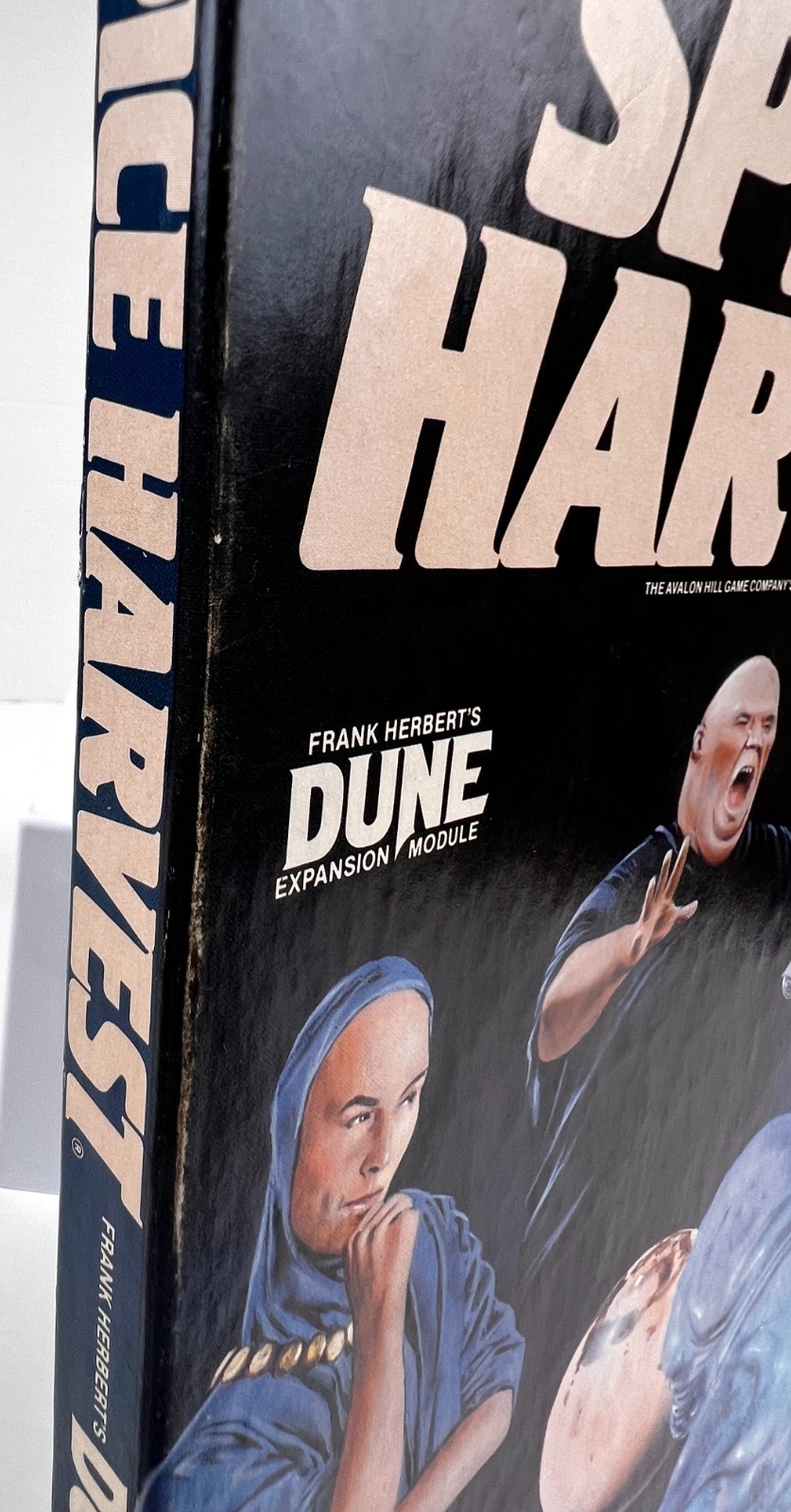 Vtg 1984 Dune Spice Harvest Expansion Module Board Game Complete Unpunched