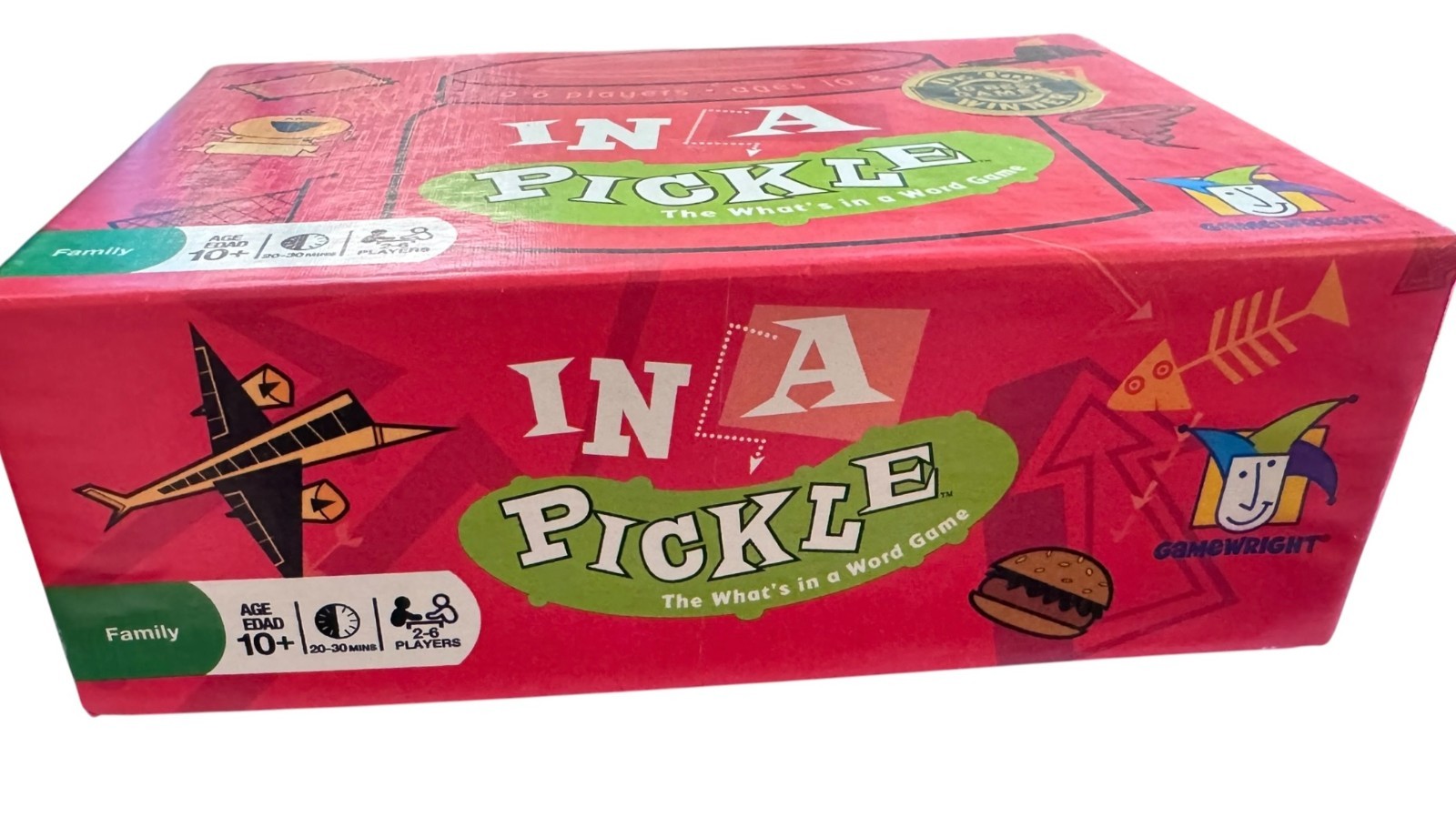 In A Pickle 2004 Family Board Card Game Dr.Toy Award Winner Never Used