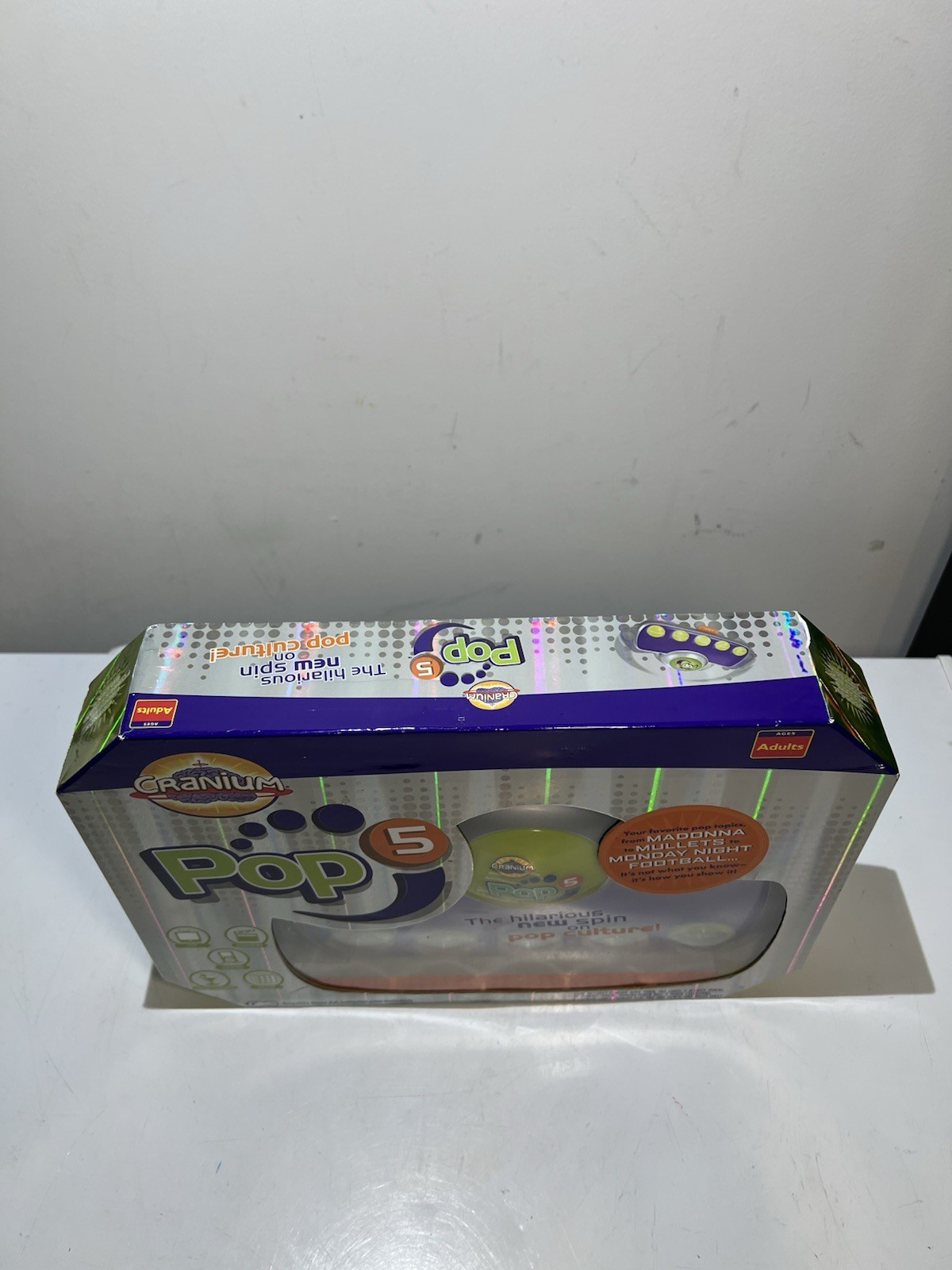 NEW Cranium Pop 5 Adult Pop Culture Trivia Console Board Game SEALED