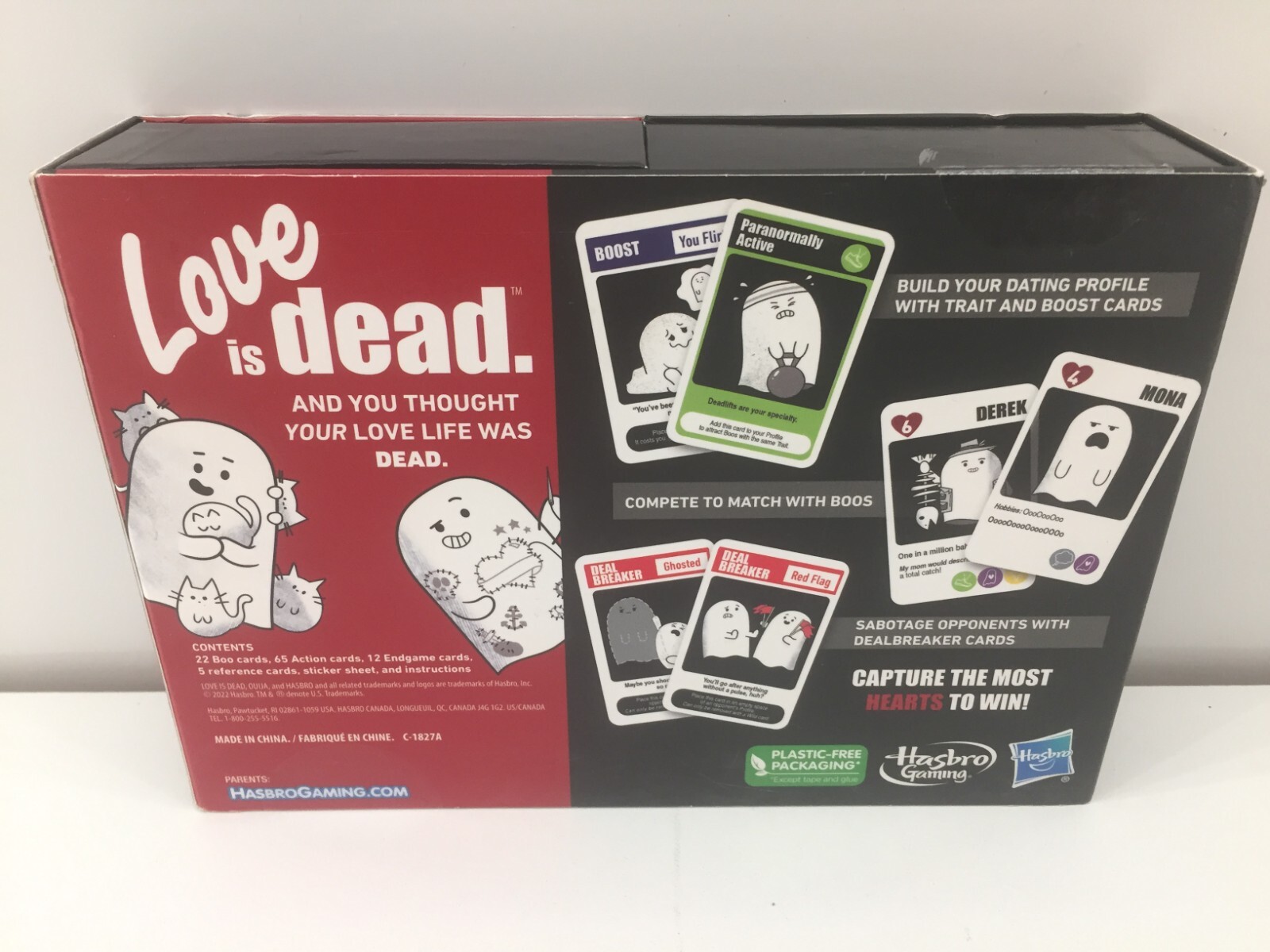 Love is Dead Game, Party Card Game for Adults and Teens, Light Strategy Dating