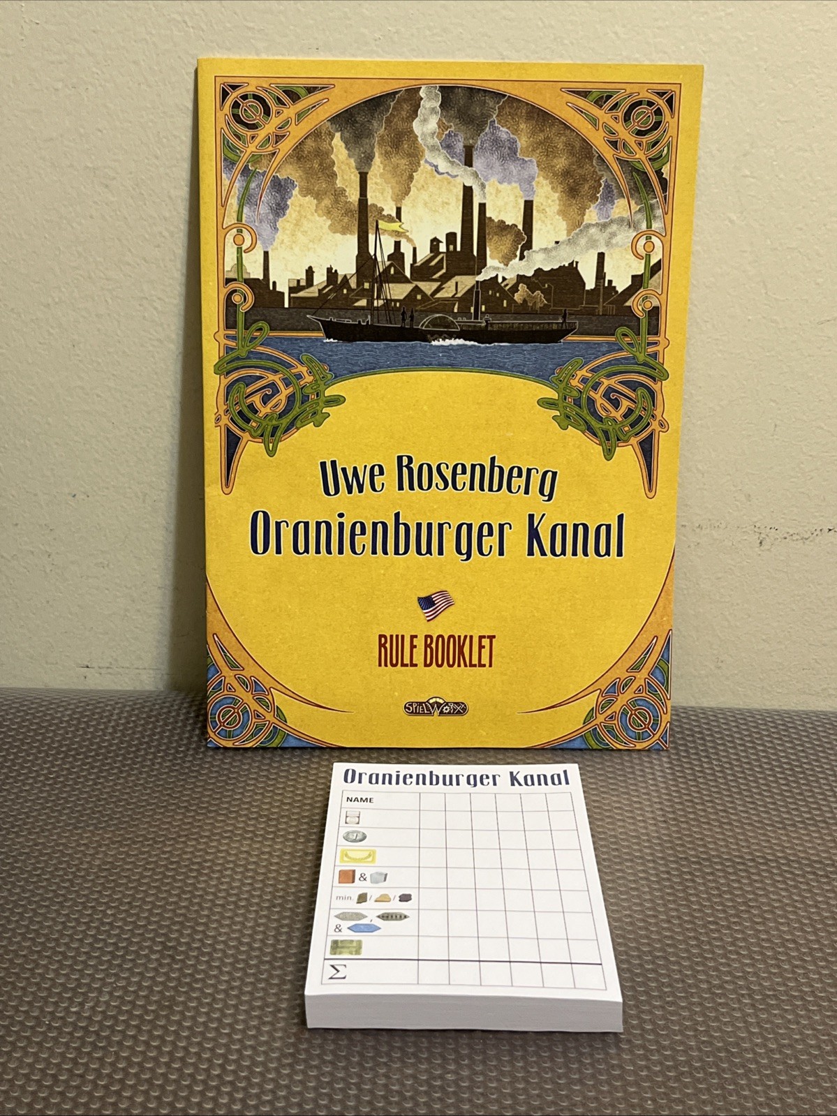 Spielworxx Oranienburger Kanal Board Game (German/English Ed) w/ 2 Expansions