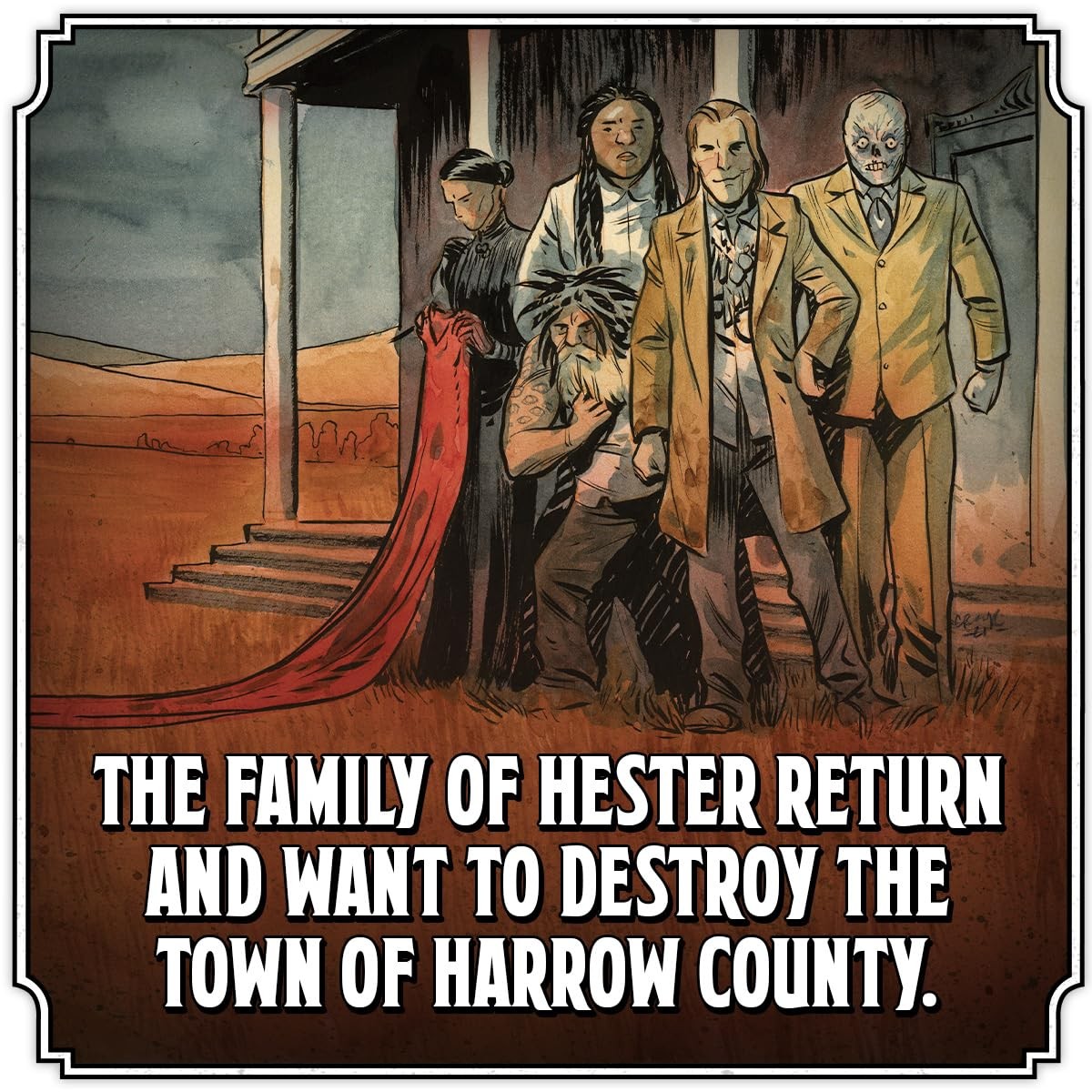 Harrow County The Of Gothic Horror Strategy Board 13 Players Solo Mode 14