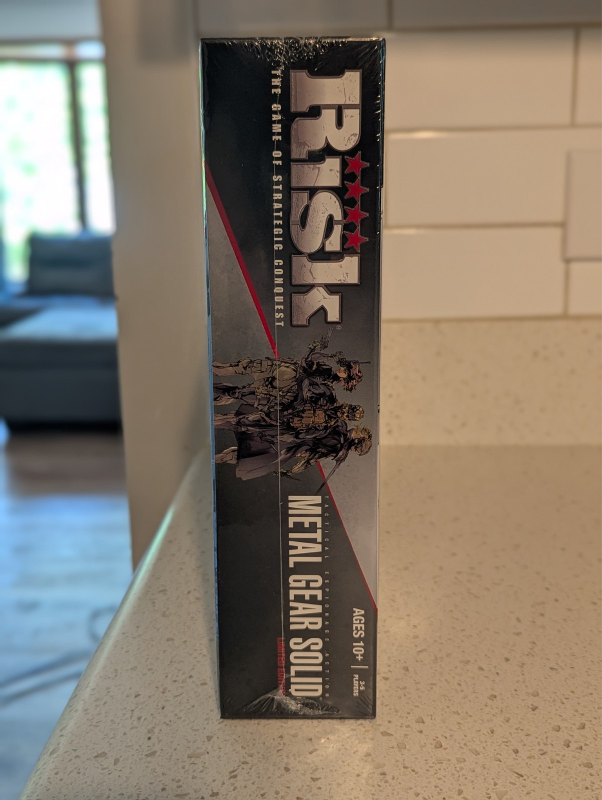 Risk Metal Gear Solid Limited Edition Factory Sealed Board Game 1432/2014