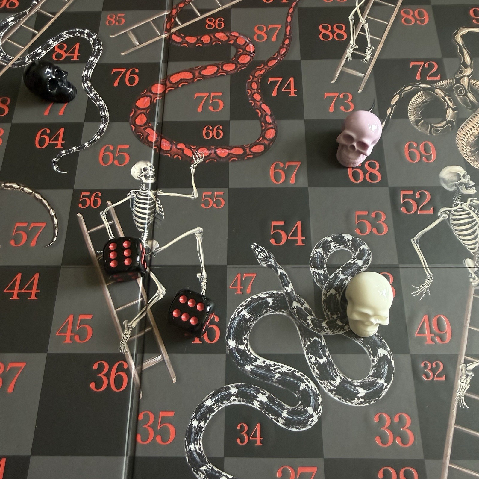 Alexander McQueen Snakes & Ladders Luxury & Limited Board Game Gothic Fashion