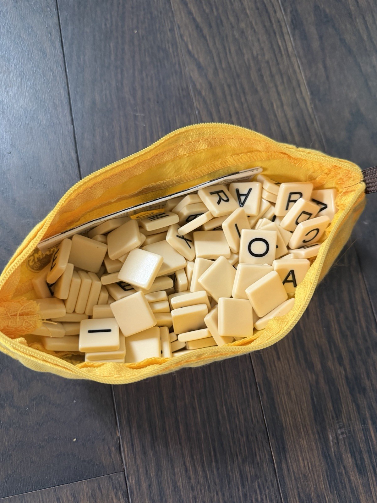 Bananagrams Word Letter Tile Travel Game, 1+ Players, Ages 7-Adult