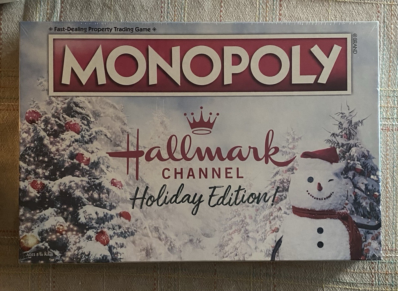 Monopoly Hallmark Channel Holiday Edition Board Game, New Sealed