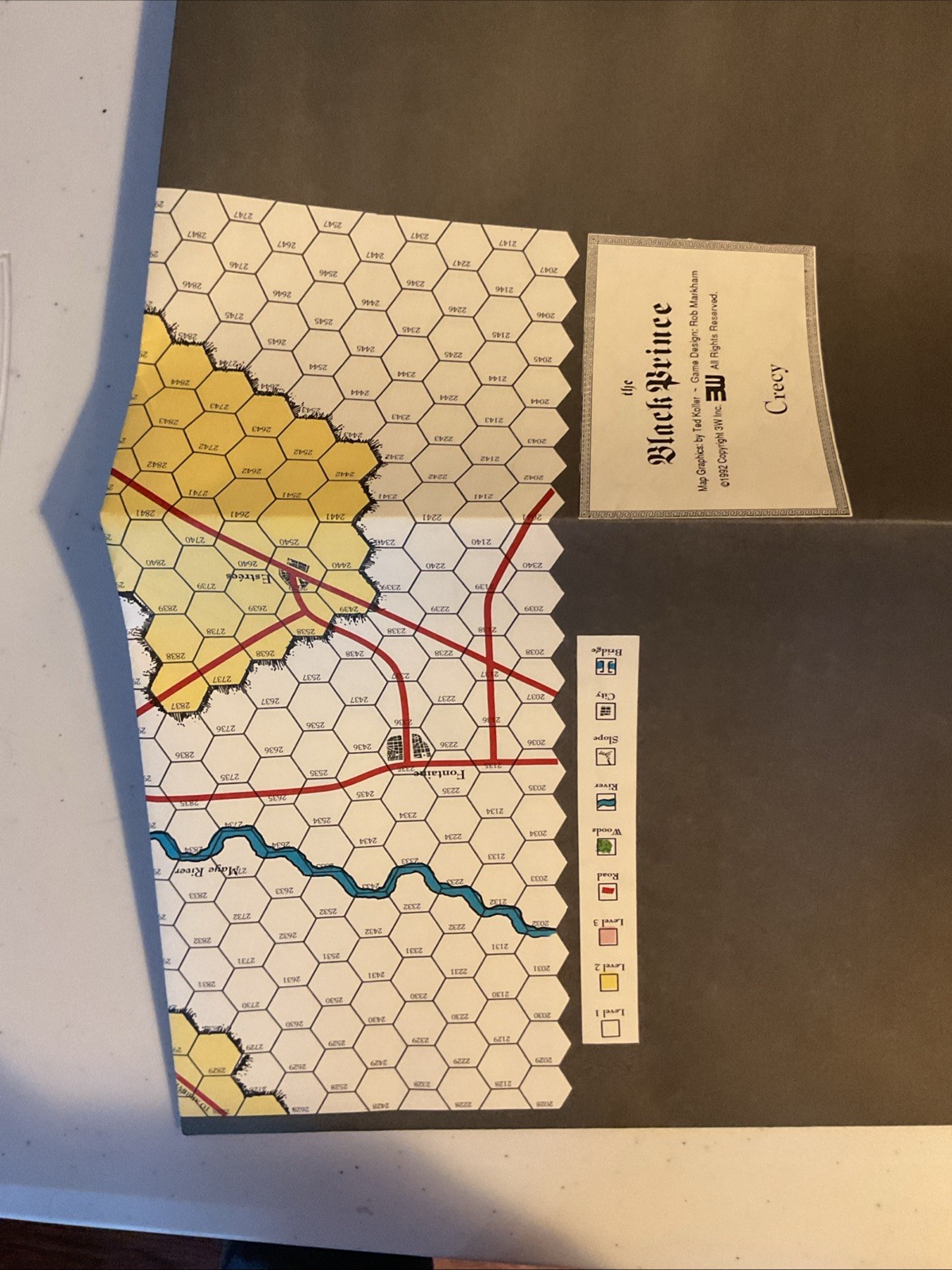 3W 1992: The Black Prince – 4 Battles from the Hundred Years War (UNPUNCHED)