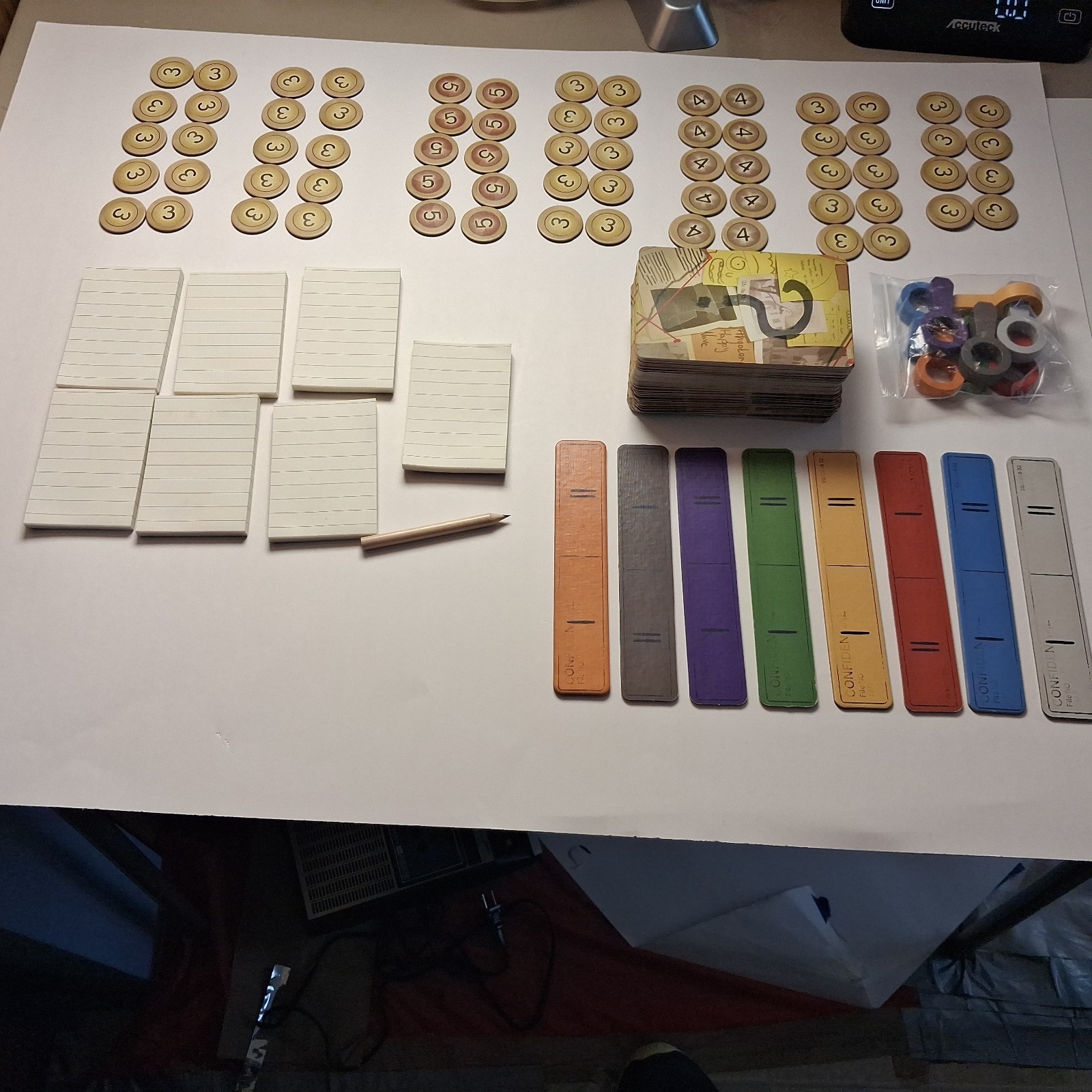 Detective Club Board Game by Blue Orange -2019 Edition Complete