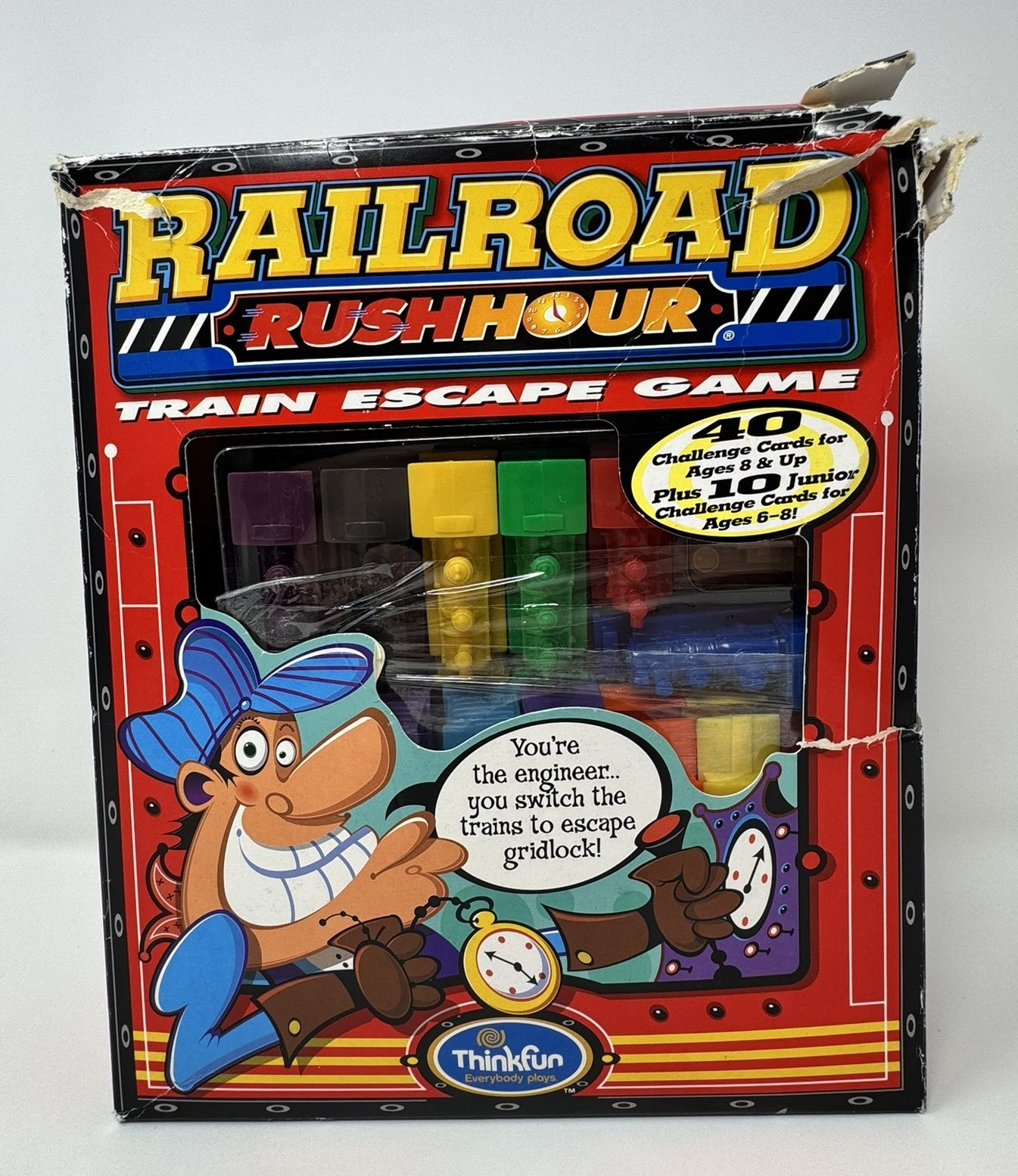 Railroad Rush Hour Train Think Fun Game – 100% Complete