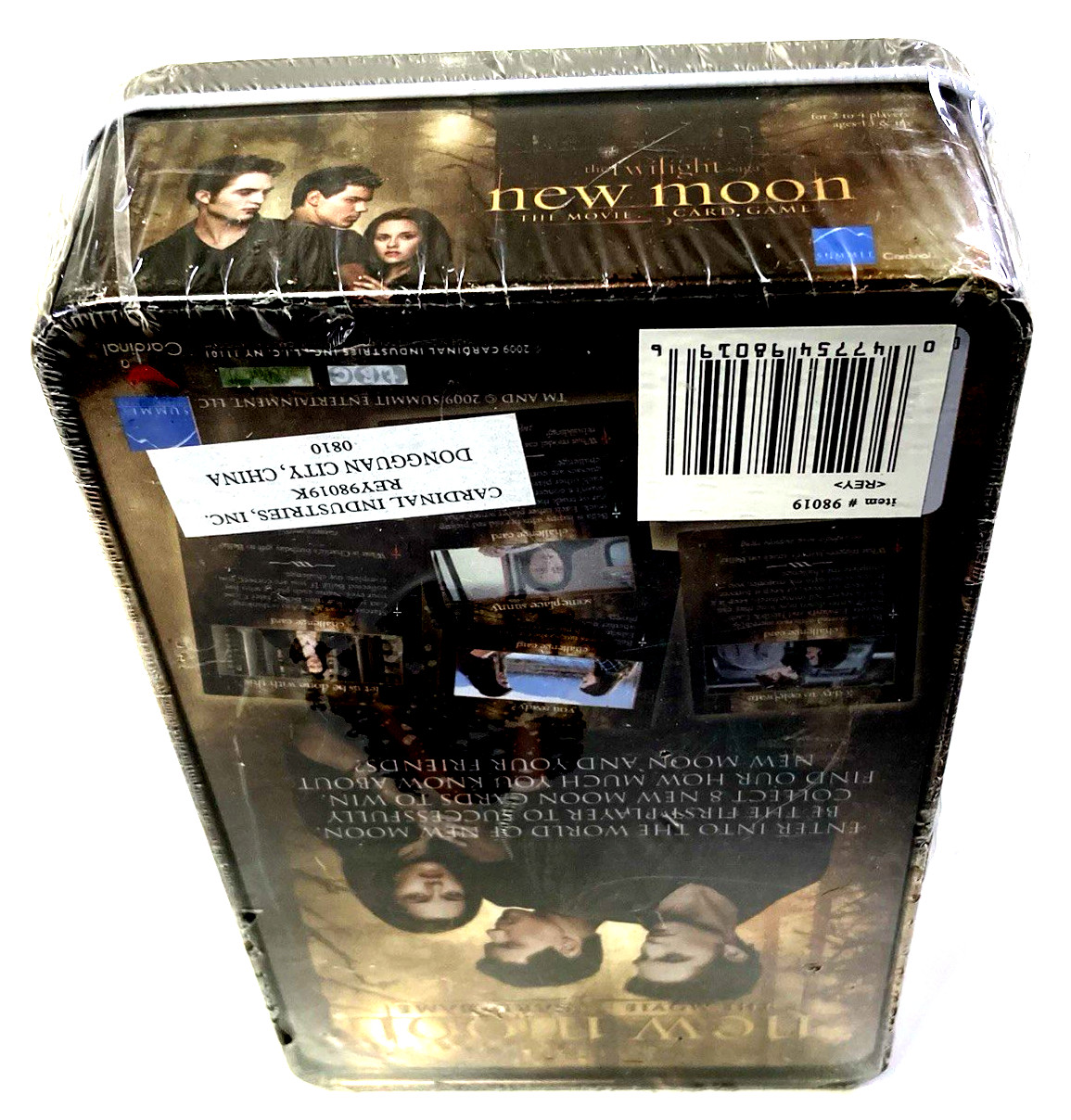 Twilight The Movie Card Game, 2 to 4 Players,Age 13 +, Family, Tin,New,Free Ship