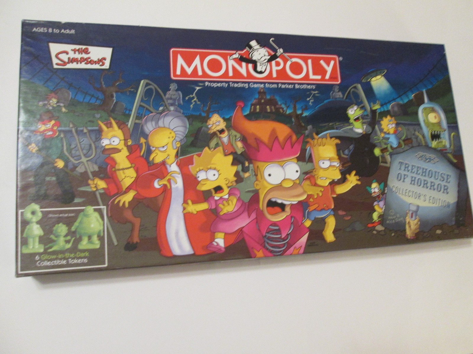 THE SIMPSONS TREEHOUSE OF HORROR Monopoly Collector’s Edition – Complete CIB