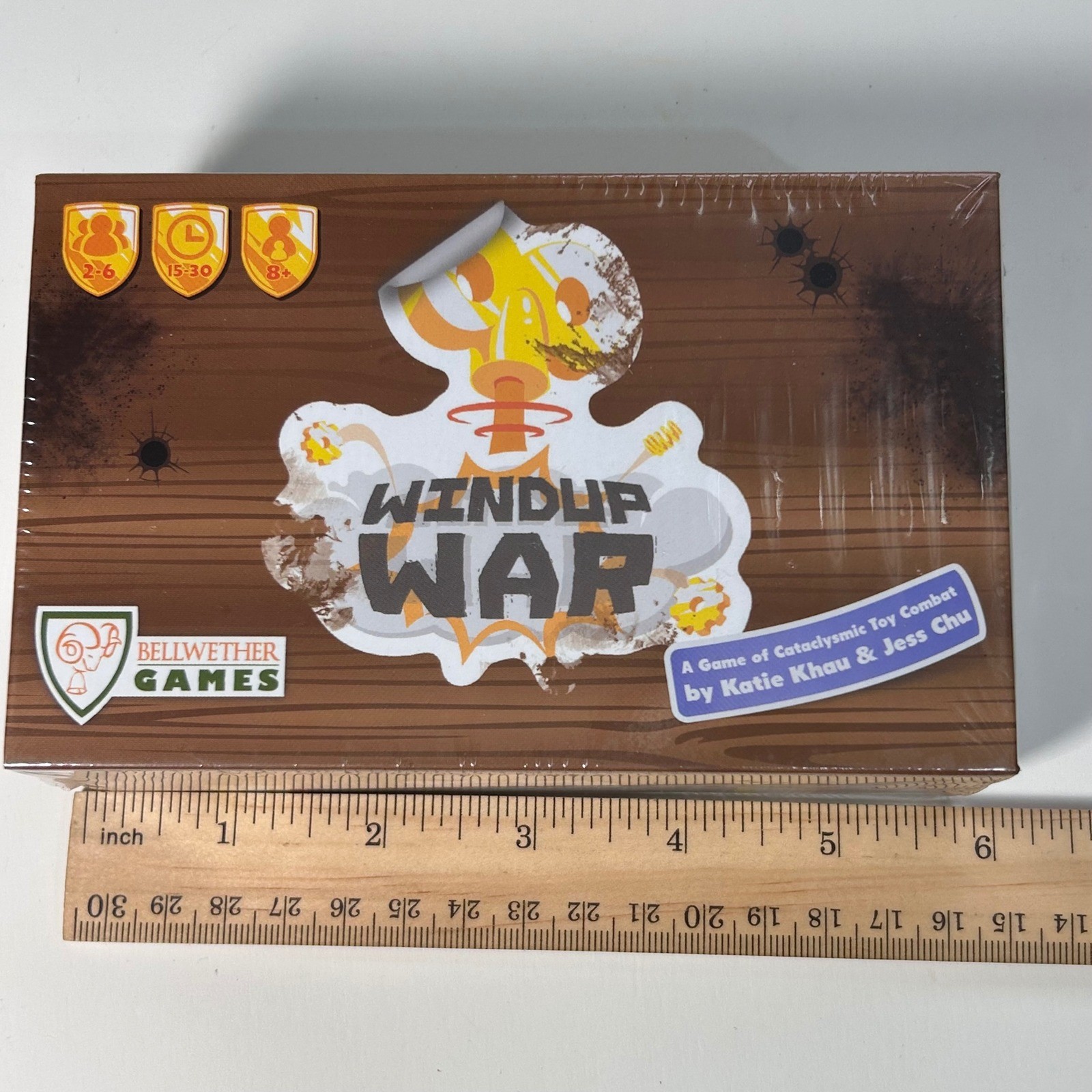 NEW Windup War Kickstarter Card Game Bellwether Games Tactical Strategy Toy War
