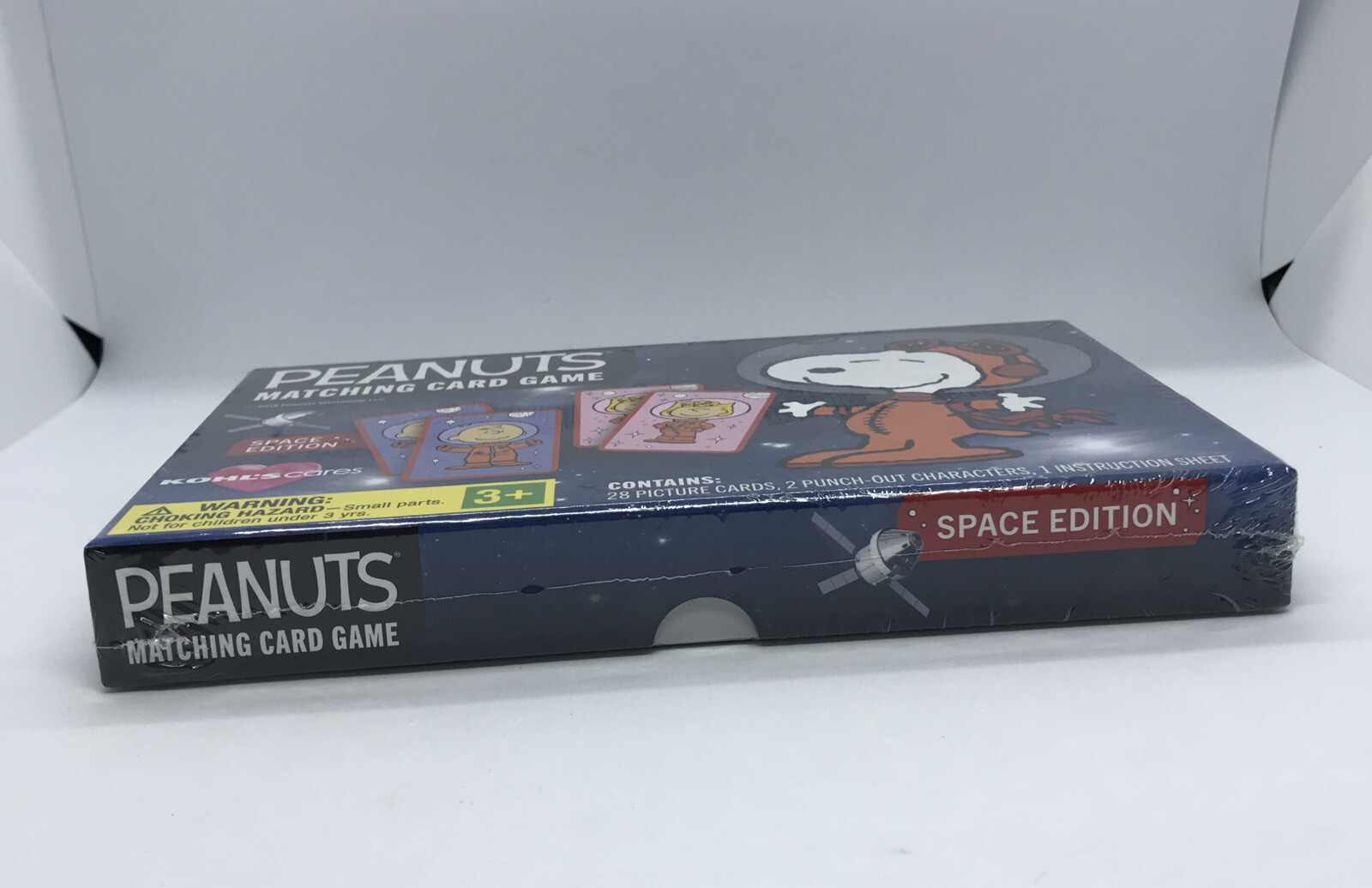 Peanuts Matching Card Game / Space Edition Charlie Brown & The Gang New Sealed