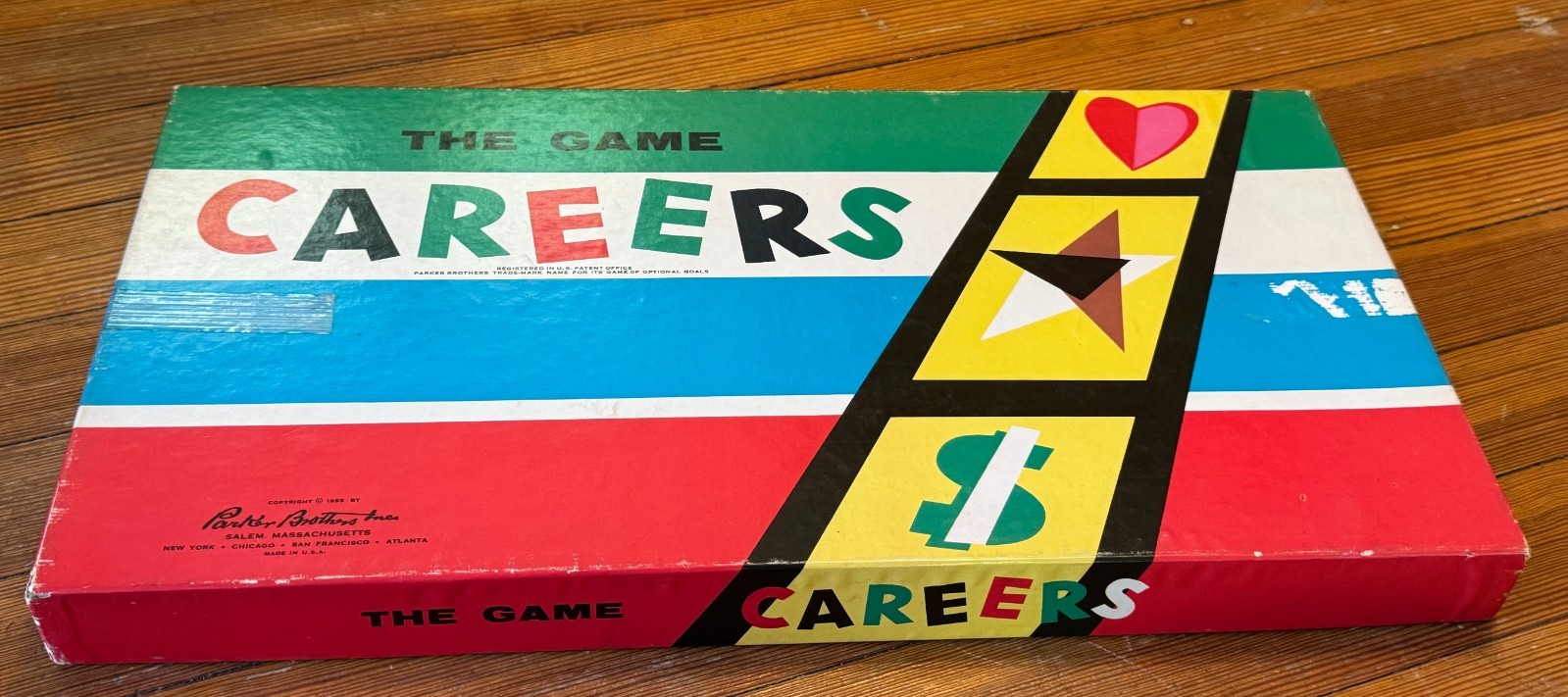 CAREERS vtg 1957 Board Game COMPLETE Parker Brothers EUC Salem 1950s