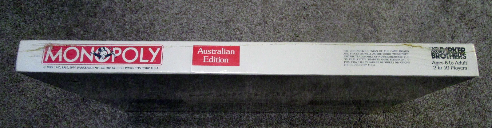 Four vintage non-US monopoly sets – Australia, Israel, Hong Kong, Venezuela