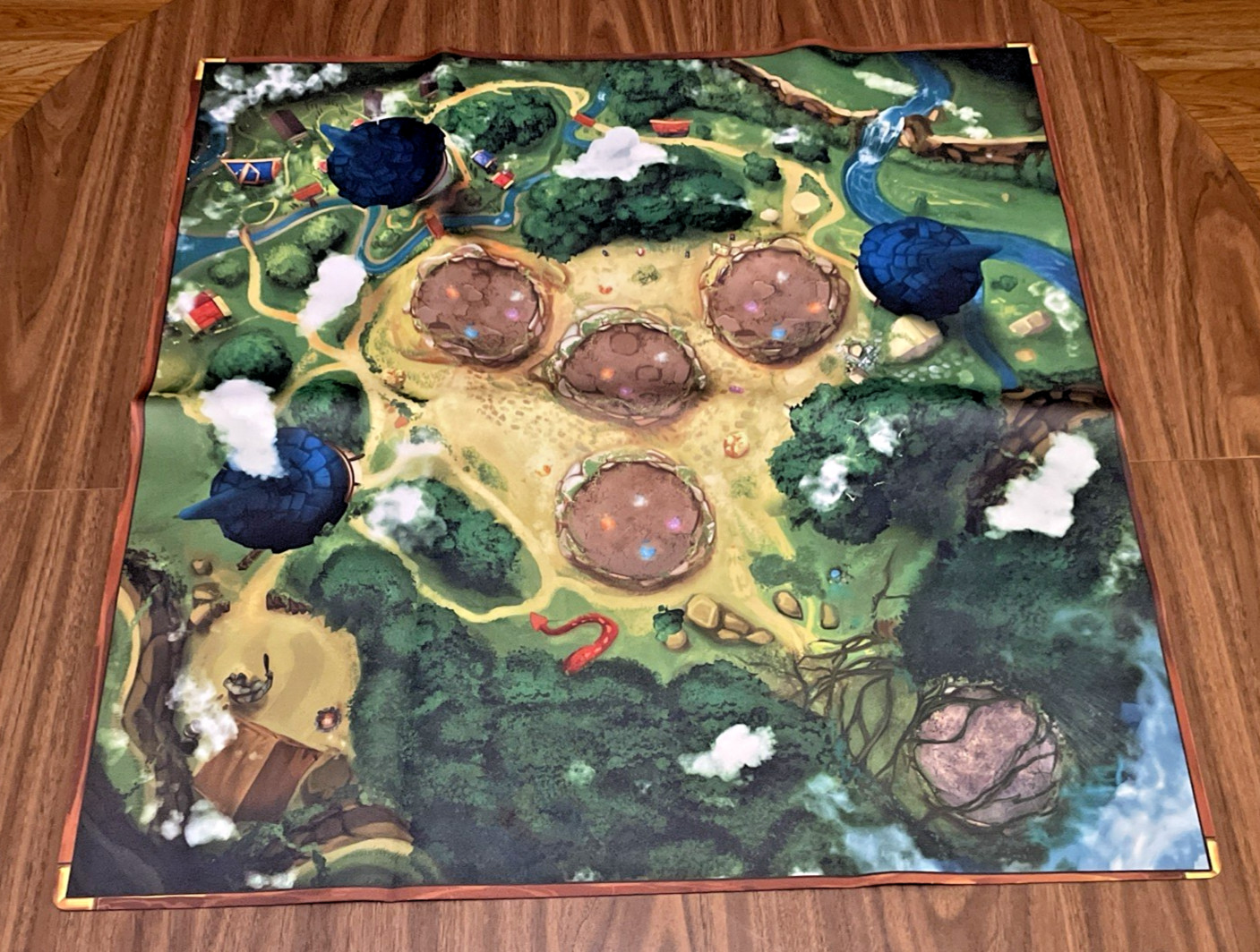 The Towers of Arkhanos Neoprene Playmat 27 1/2″ X 27 1/2″ {NEW}