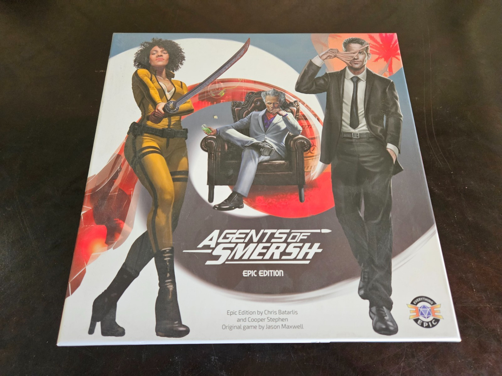 Agents of Smersh Epic Edition Board Game -Complete, VGC- Kickstarter