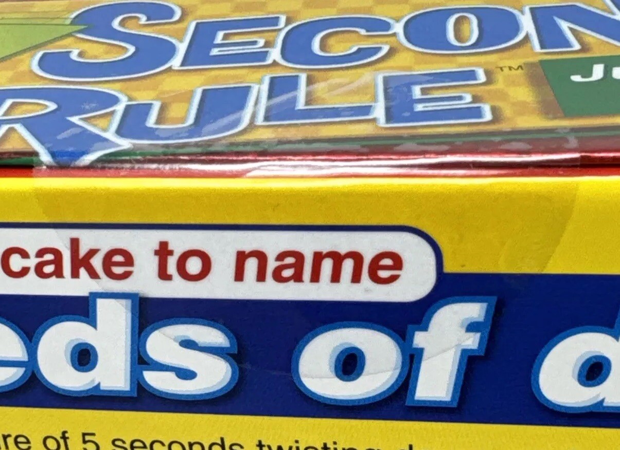 NEW Unopened Patch Products 2010 Just Spit It Out 5 Second Rule Game