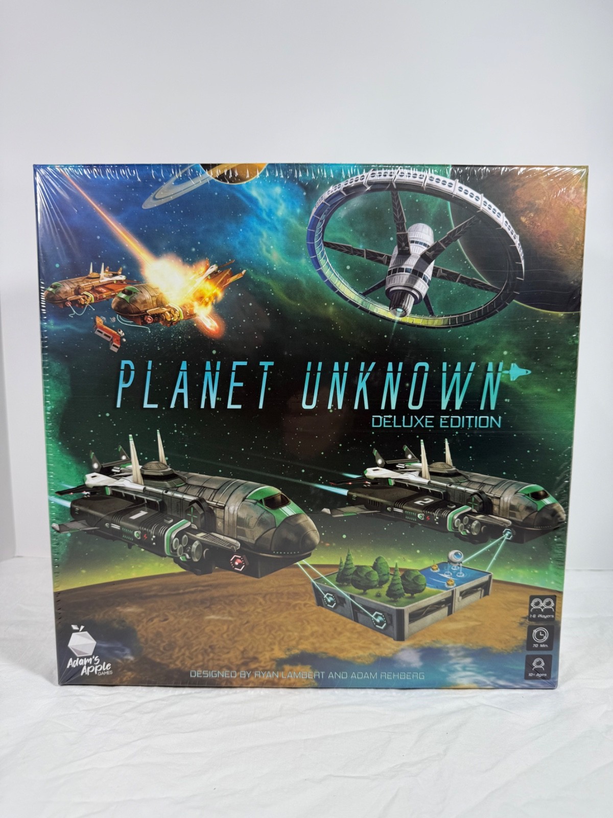 Planet Unknown deluxe edition board game w/ Supermoon expansion – NEW!