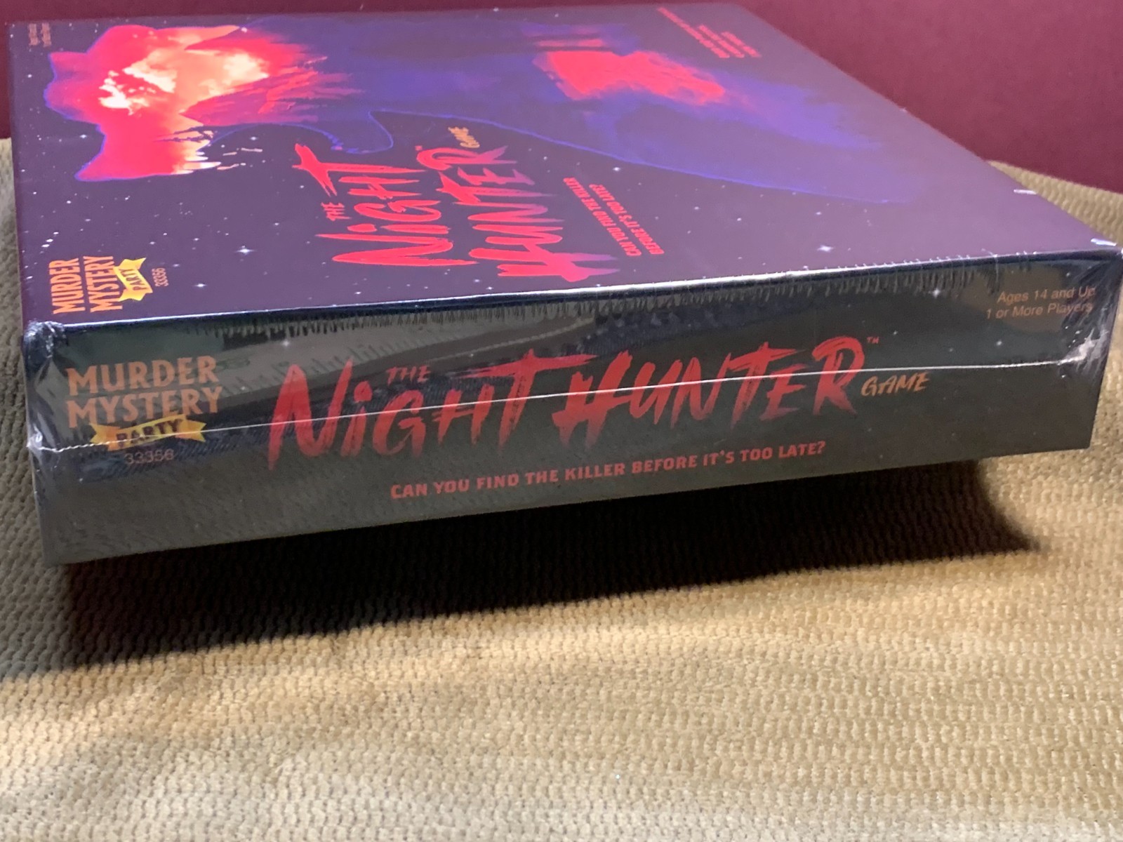 “NIGHT HUNTER” UNIVERSITY BOARD GAME 1 OR MORE PLAYERS AGE 14 & UP NEW/UNOPENED