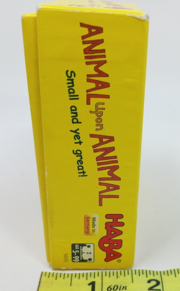 Haba Animal Upon Animal Game Wooden Stacking Zoo No Instructions Germany