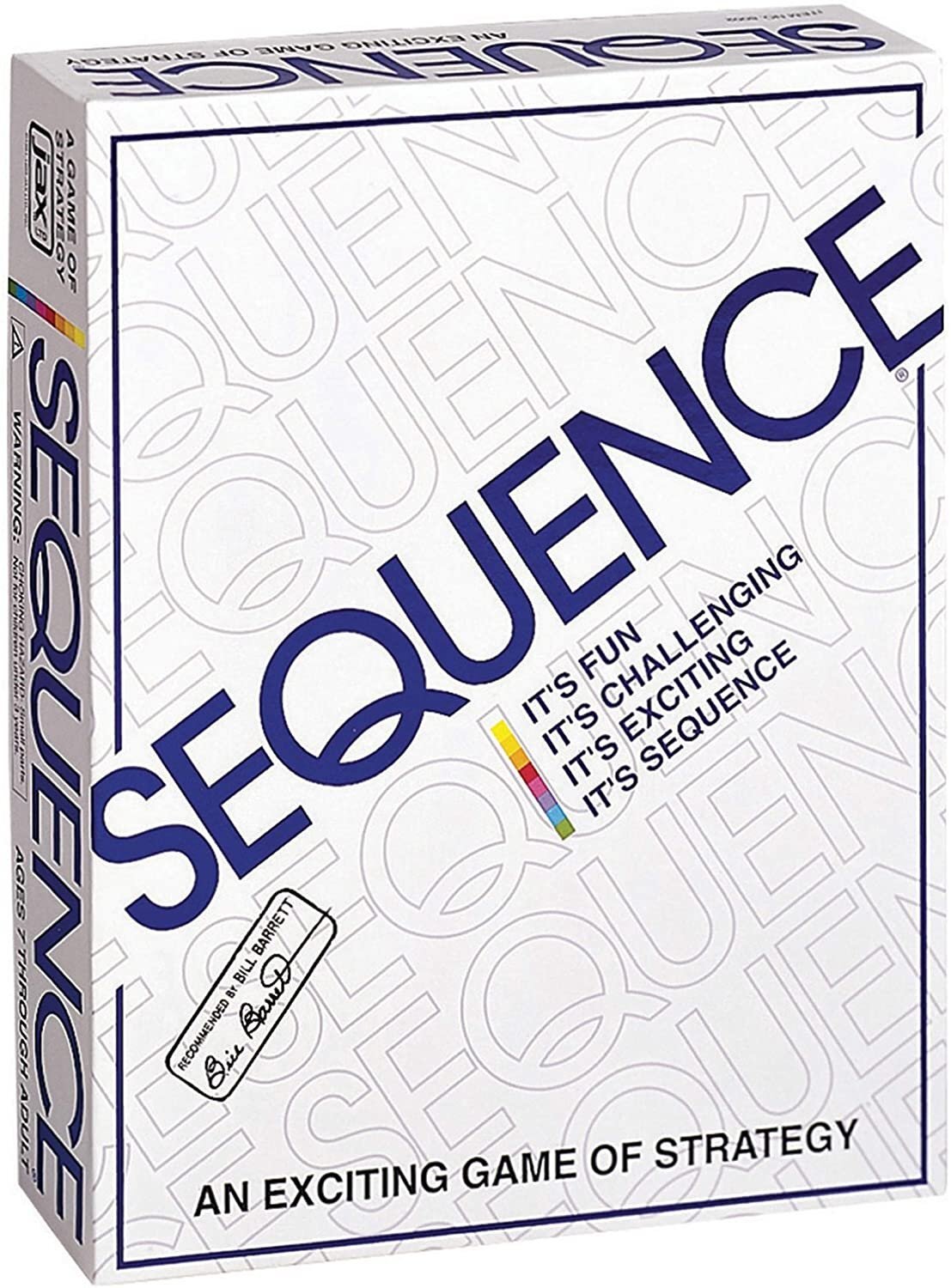 Jax Sequence – Original Sequence Game with Folding Board, Cards and Chips by Jax
