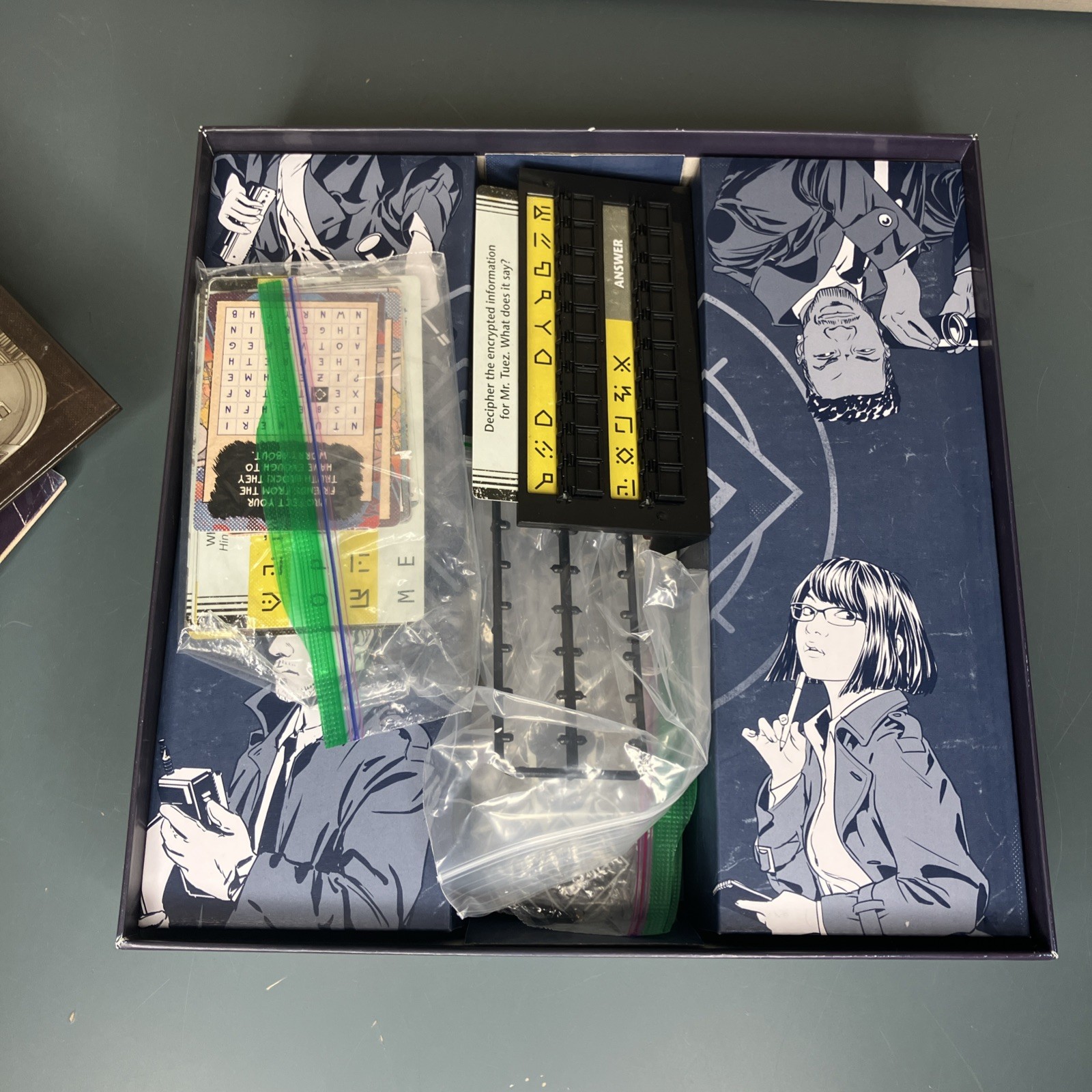 The Initiative Cooperative Codebreaking Board Game Complete