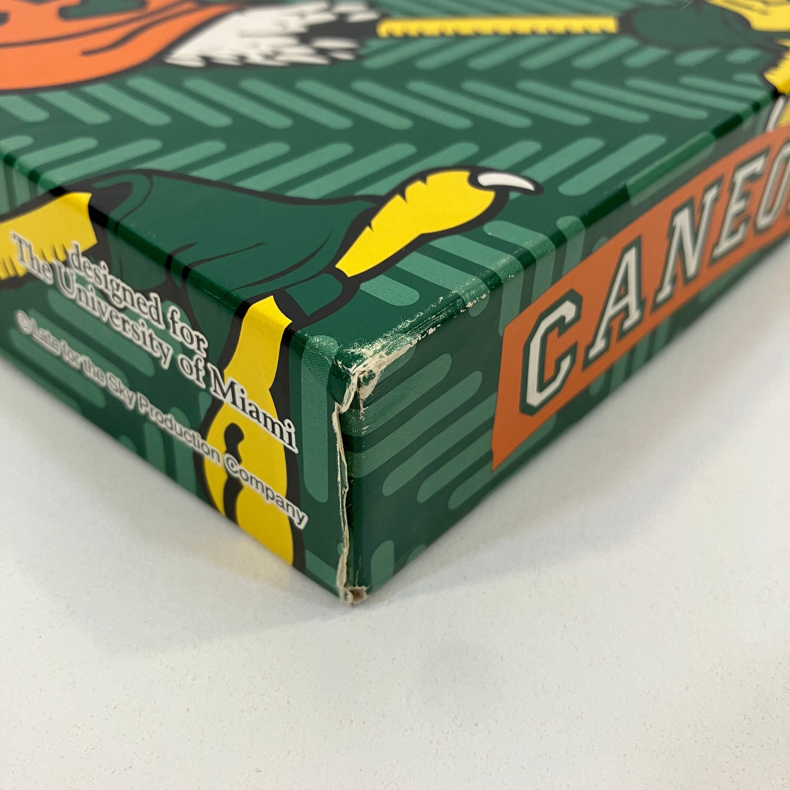 Caneopoly The University of Miami by Late for the Sky Collegiate 1992 Board Game