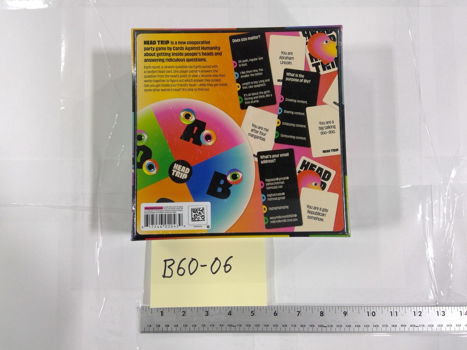 Cards Against Humanity Head Trip Cooperative Card Party Game New Sealed Adult