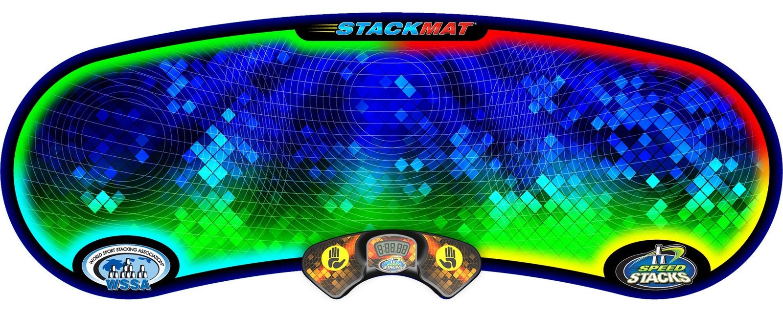 Speed Stacks | Sport Stacking Competitor, Blue – 12 Cups, Holding stem, with…