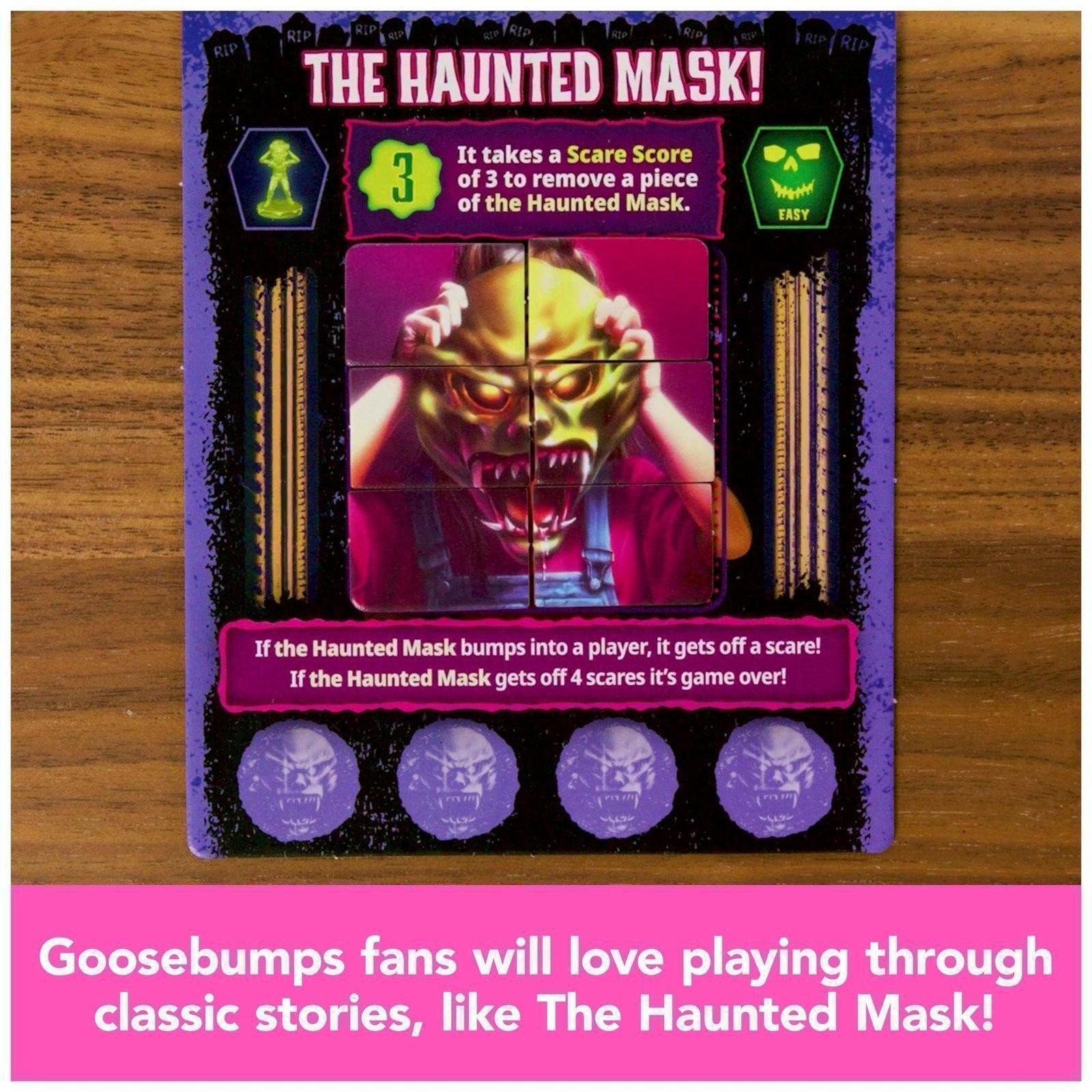 Goosebumps The Game Spooky Cooperative Monster Board Game for Kids Ages 8 and Up