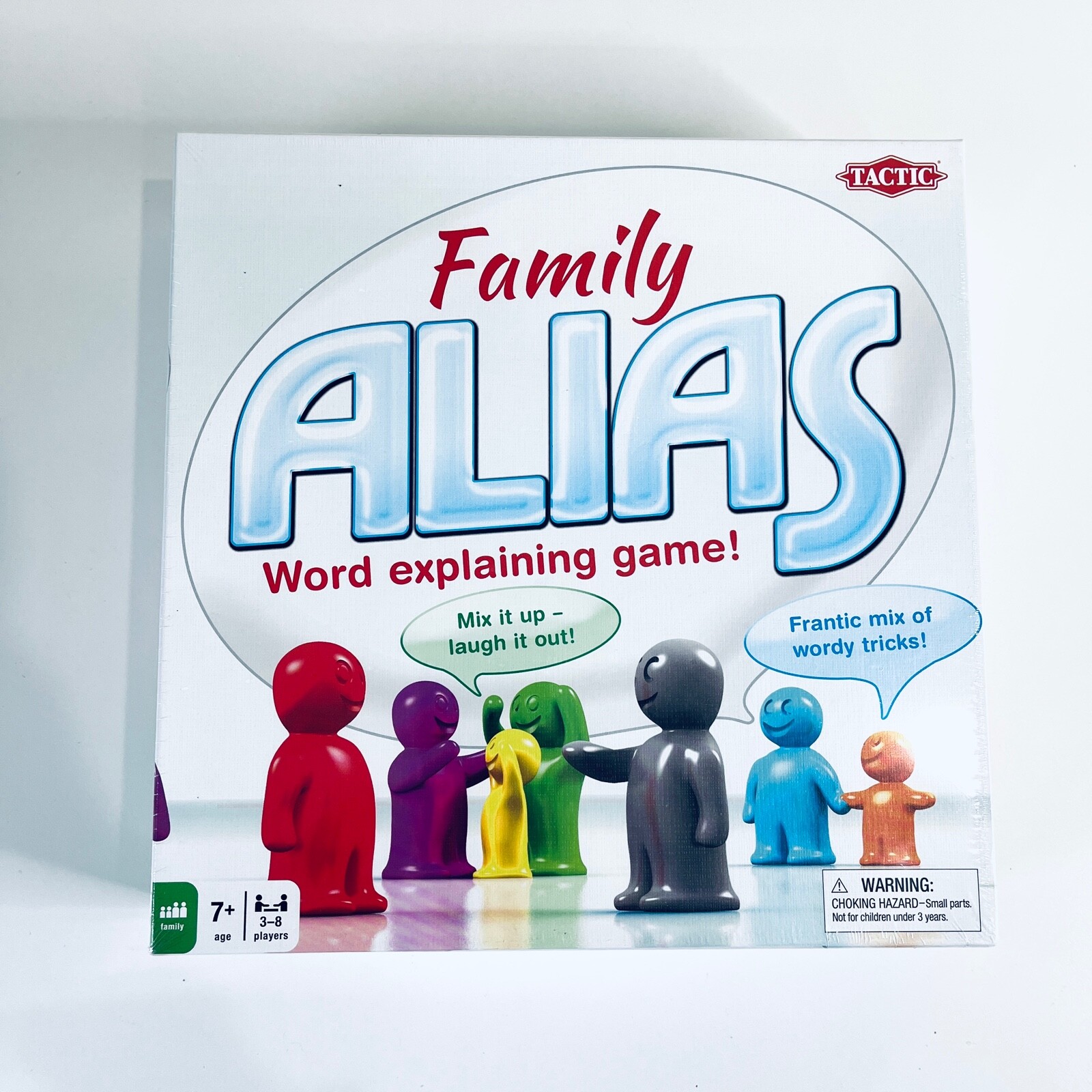 Word Explaining Game FAMILY ALIAS by TACTIC For 3-8 Players Ages 7 and up NIB