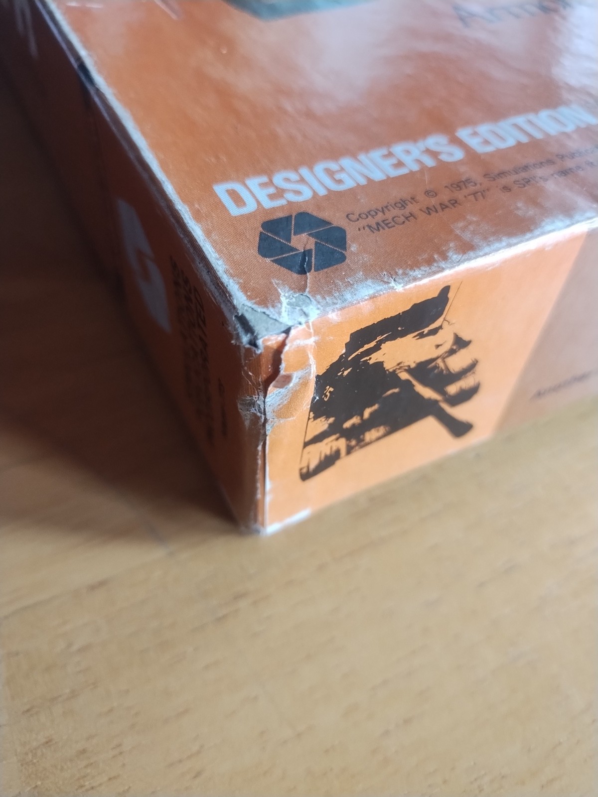 MechWar ’77 Designer’s Edition Wargame SPI 1975 Tactical Armored Combat 1970s