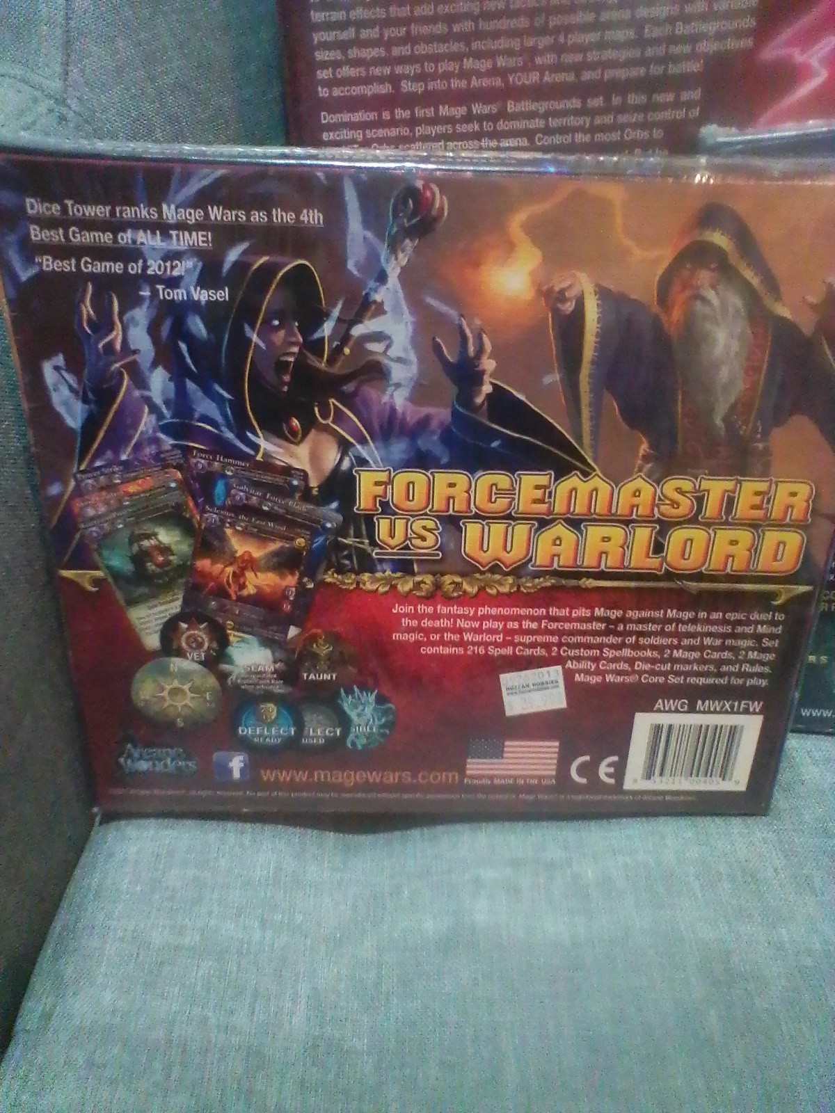 🔥 SET ForceMaster vs Warlord Mage Wars Arena & Two Expansion Sets 🔥