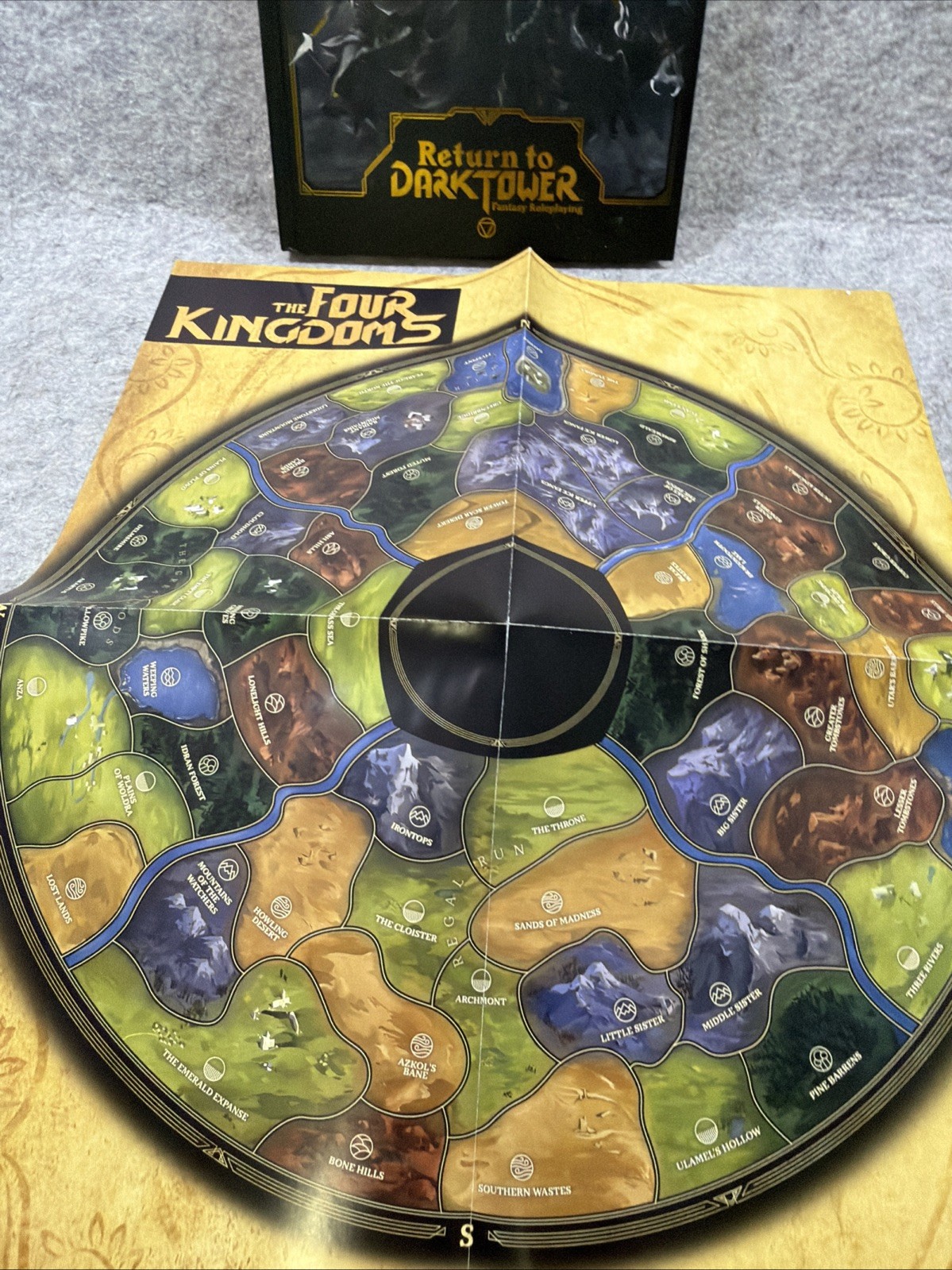 Return to Dark Tower Fantasy Roleplaying Hardcover Book – READ DESCRIPTION